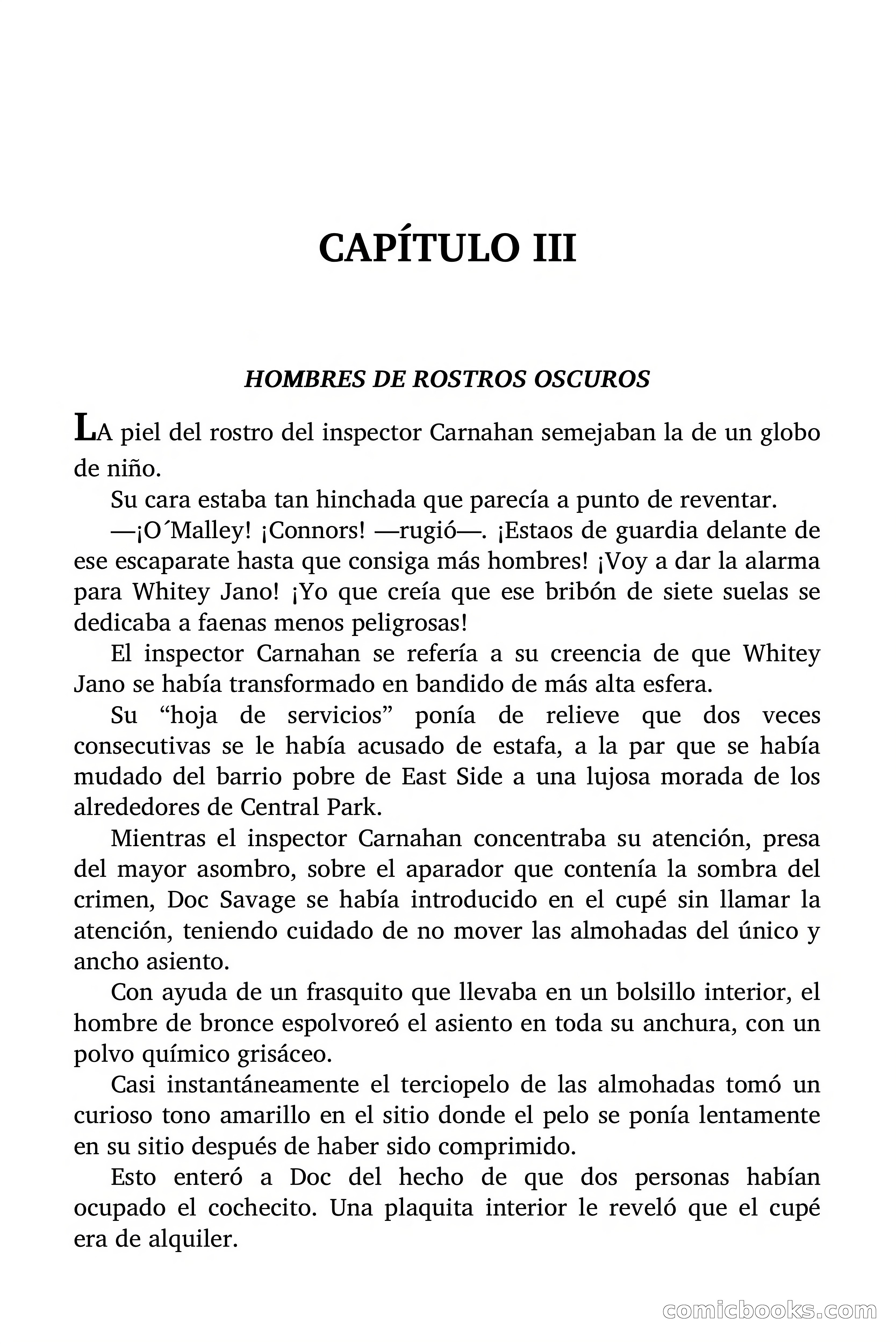 Doc Savage: El espejismo del crimen — page 20 of 167