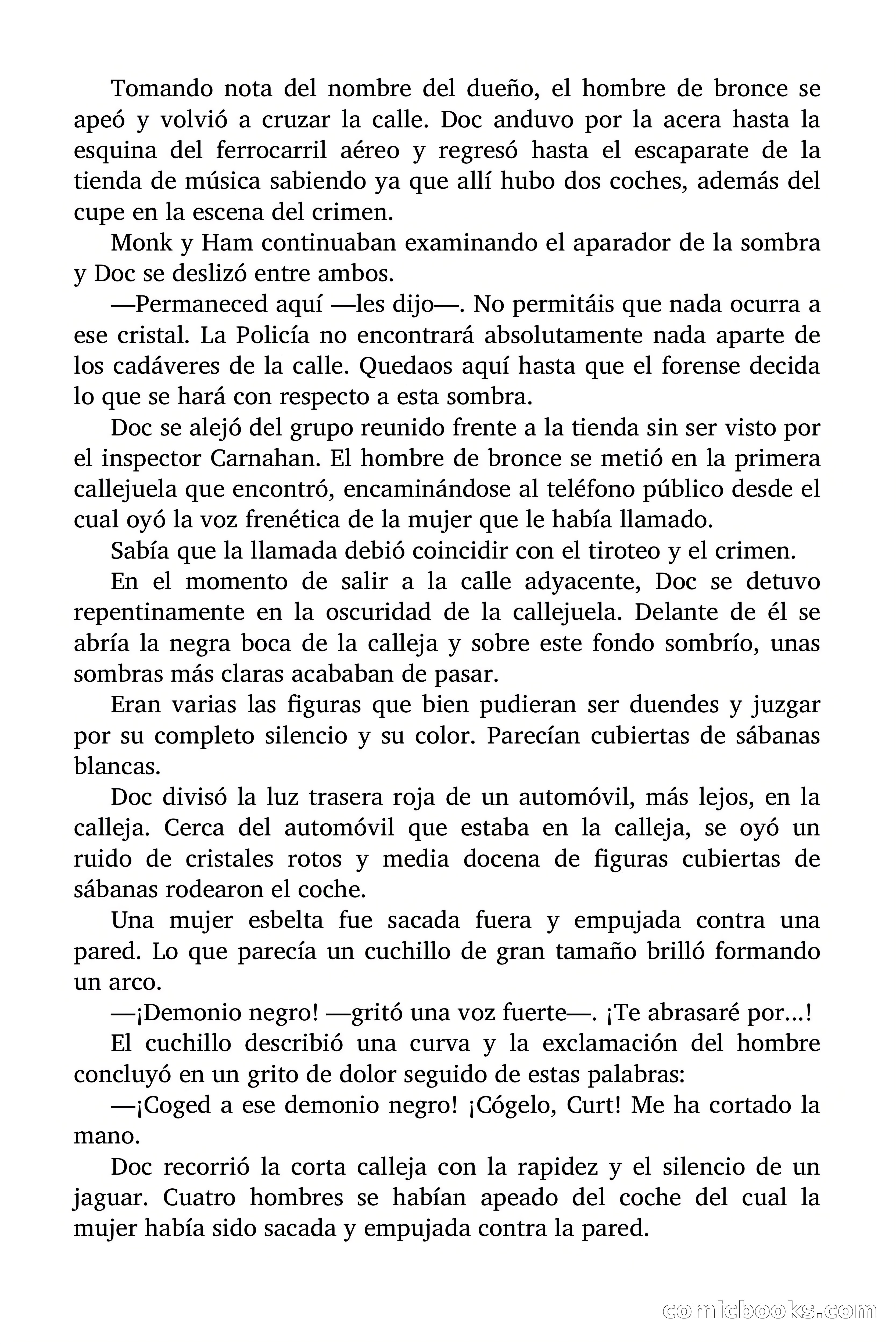Doc Savage: El espejismo del crimen — page 21 of 167