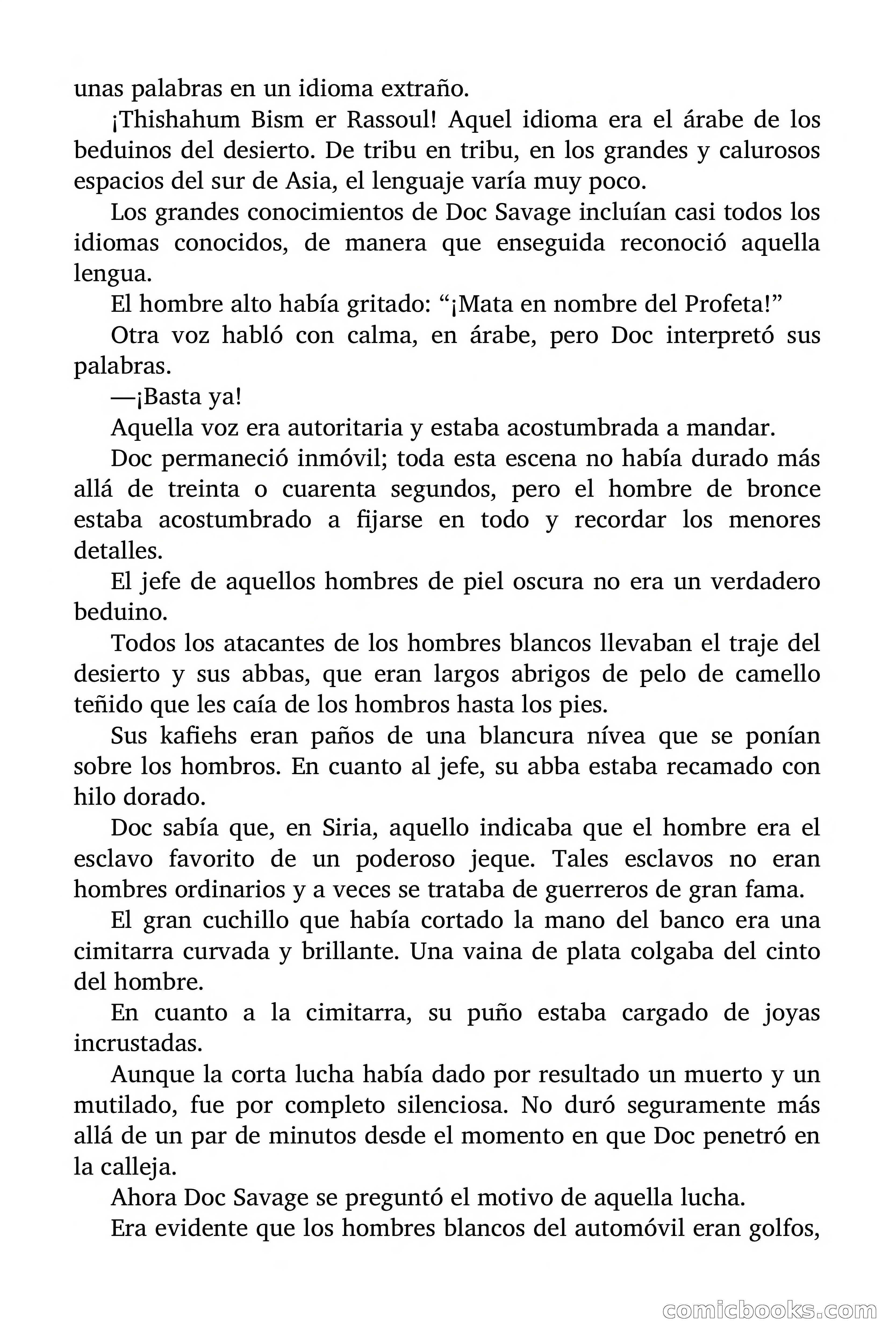 Doc Savage: El espejismo del crimen — page 23 of 167