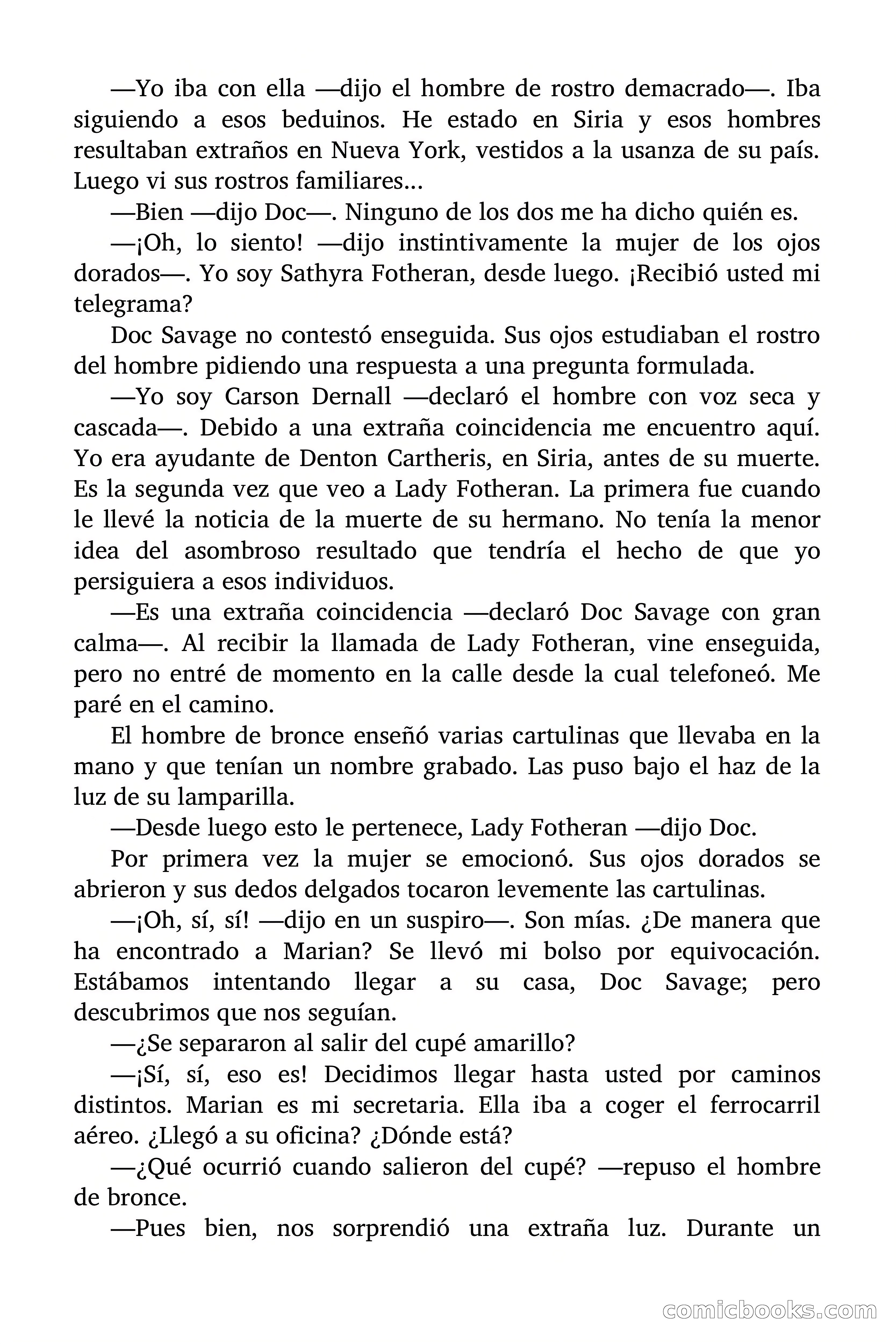 Doc Savage: El espejismo del crimen — page 25 of 167