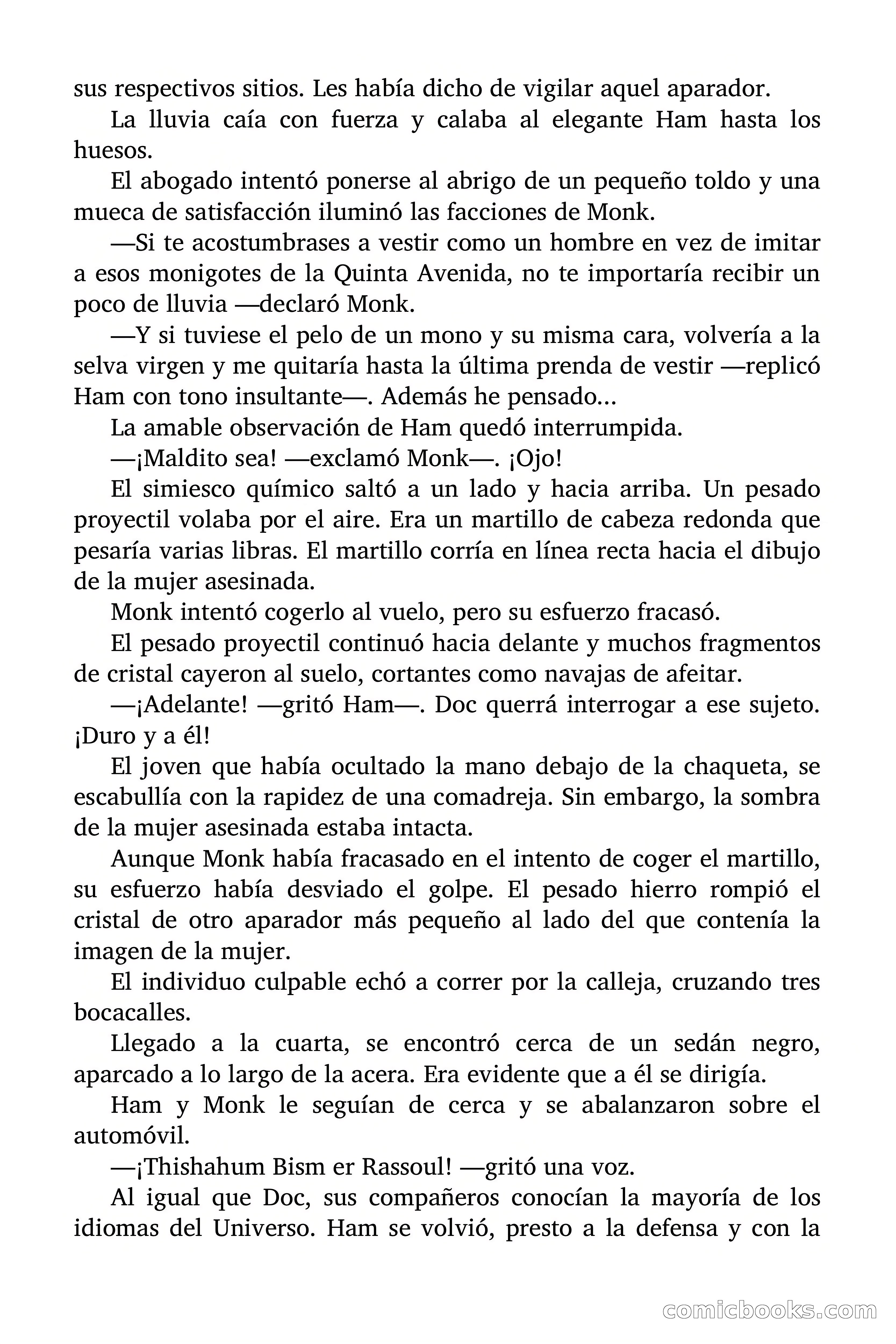 Doc Savage: El espejismo del crimen — page 28 of 167