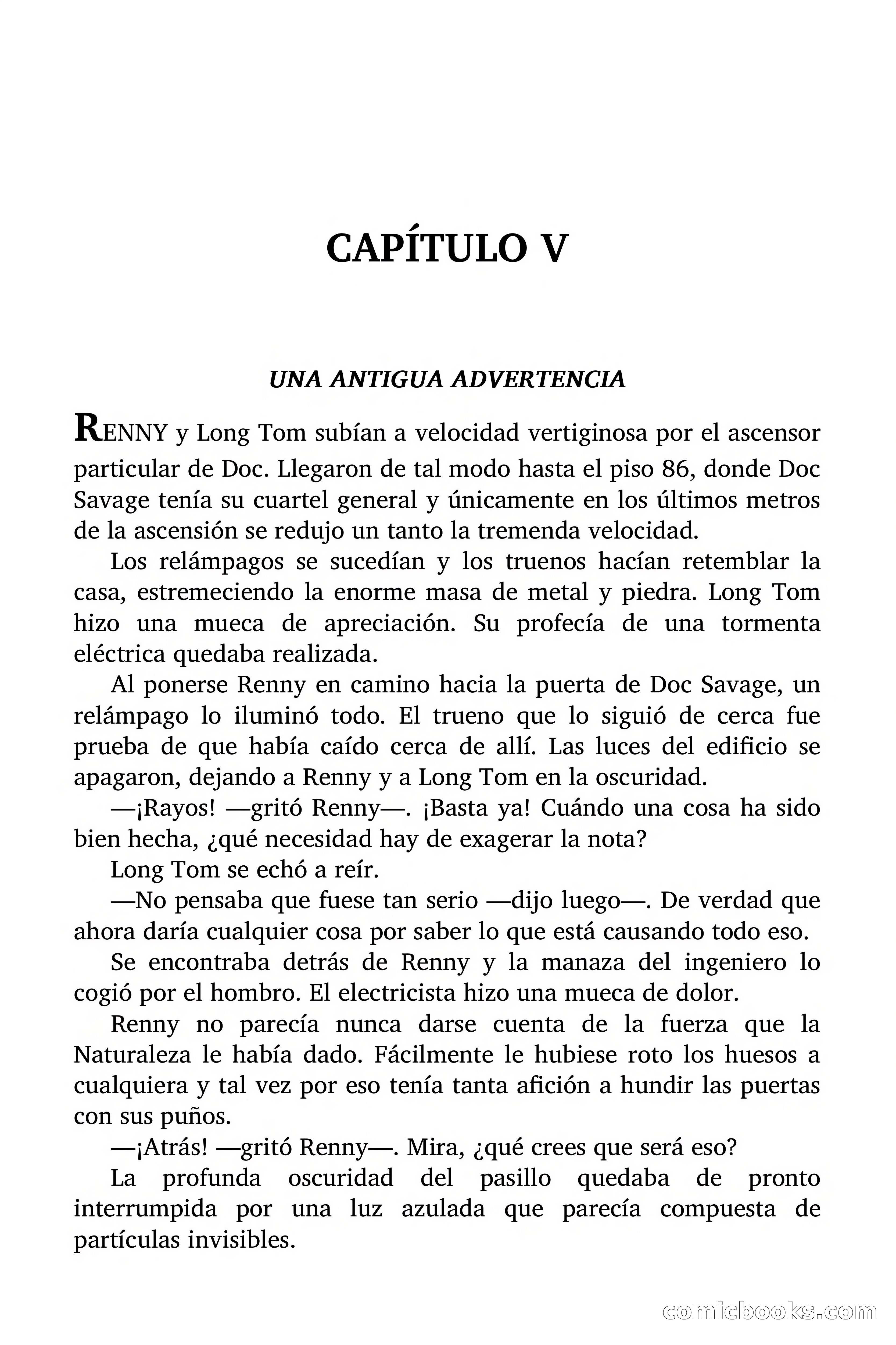 Doc Savage: El espejismo del crimen — page 31 of 167