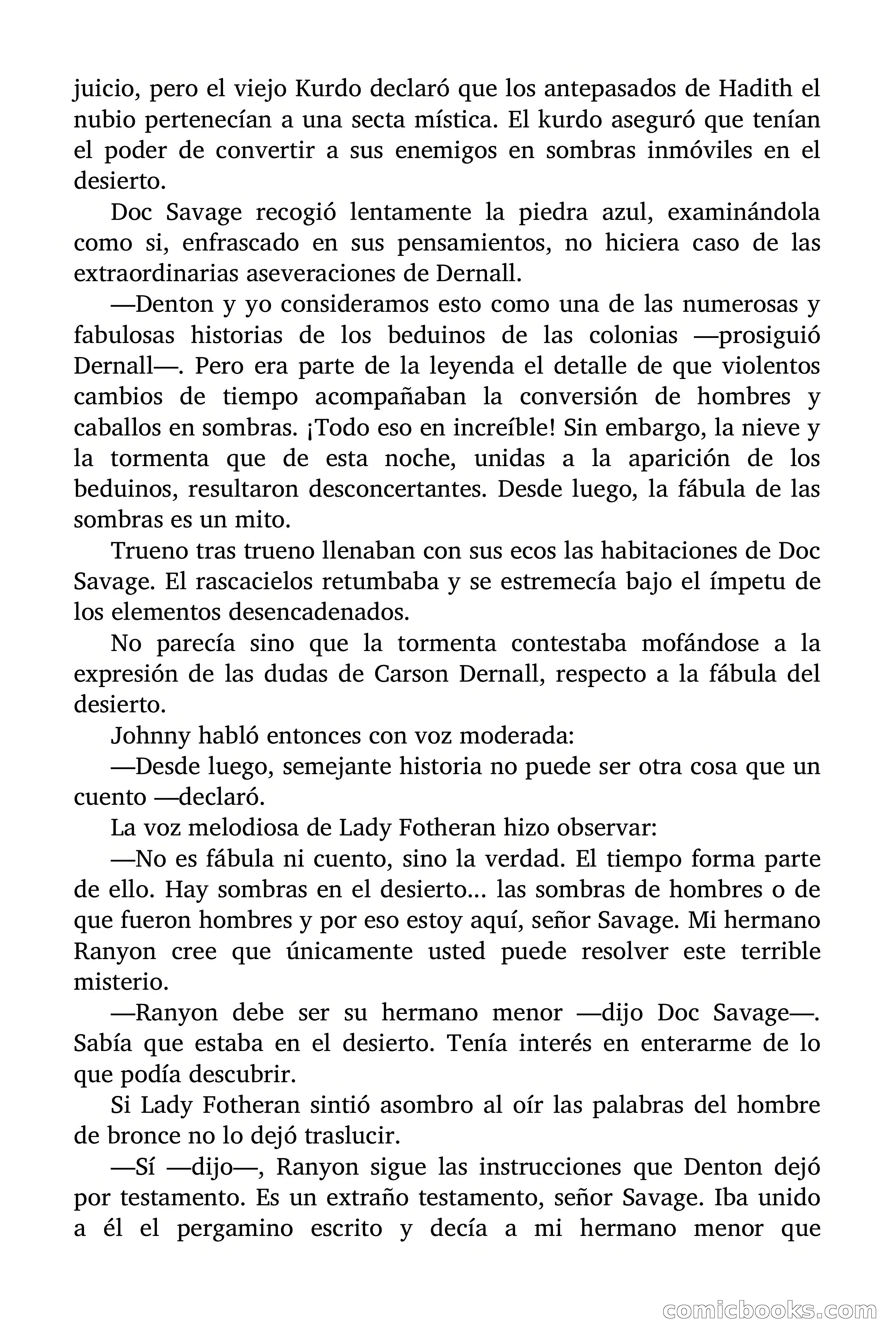 Doc Savage: El espejismo del crimen — page 36 of 167