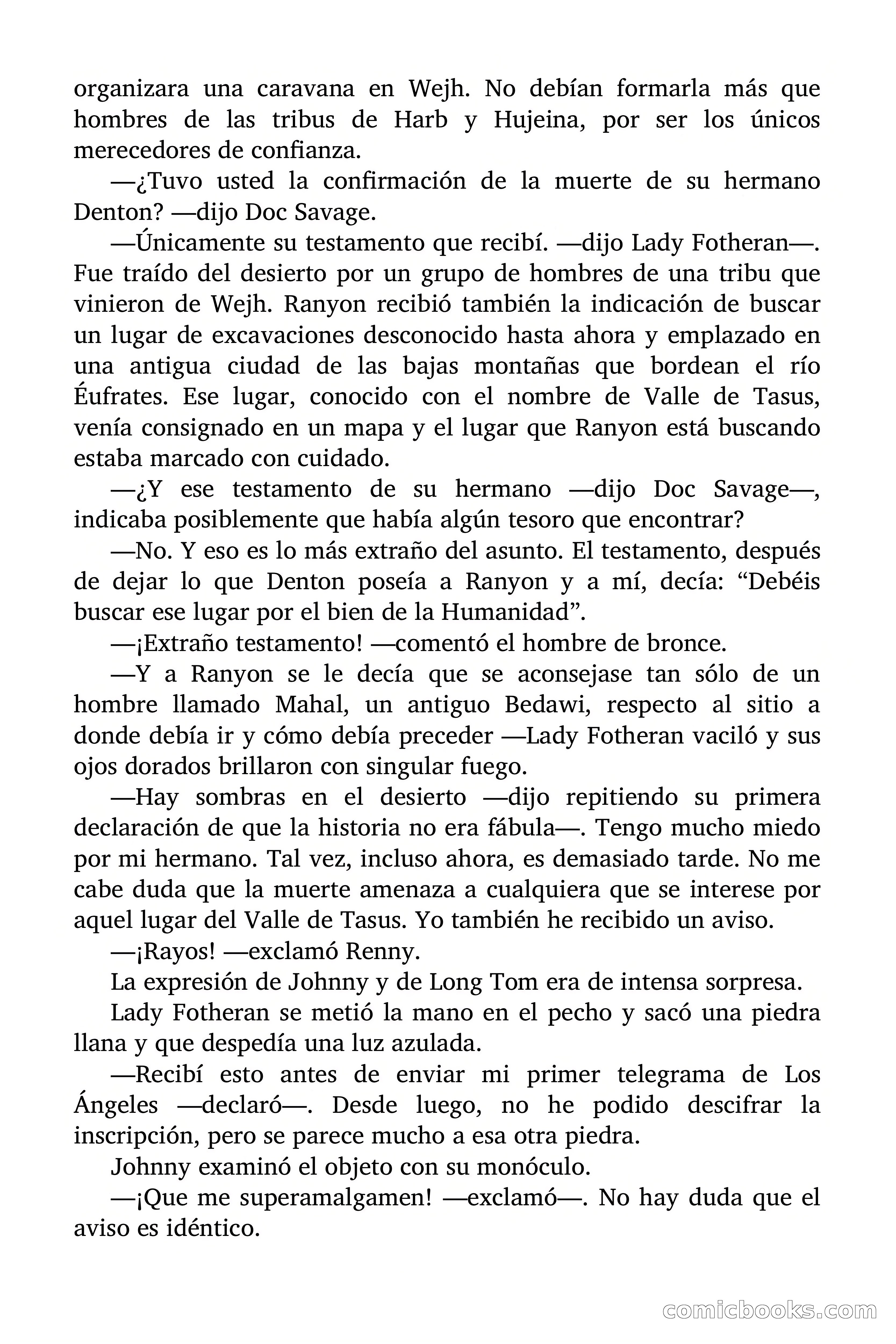 Doc Savage: El espejismo del crimen — page 37 of 167