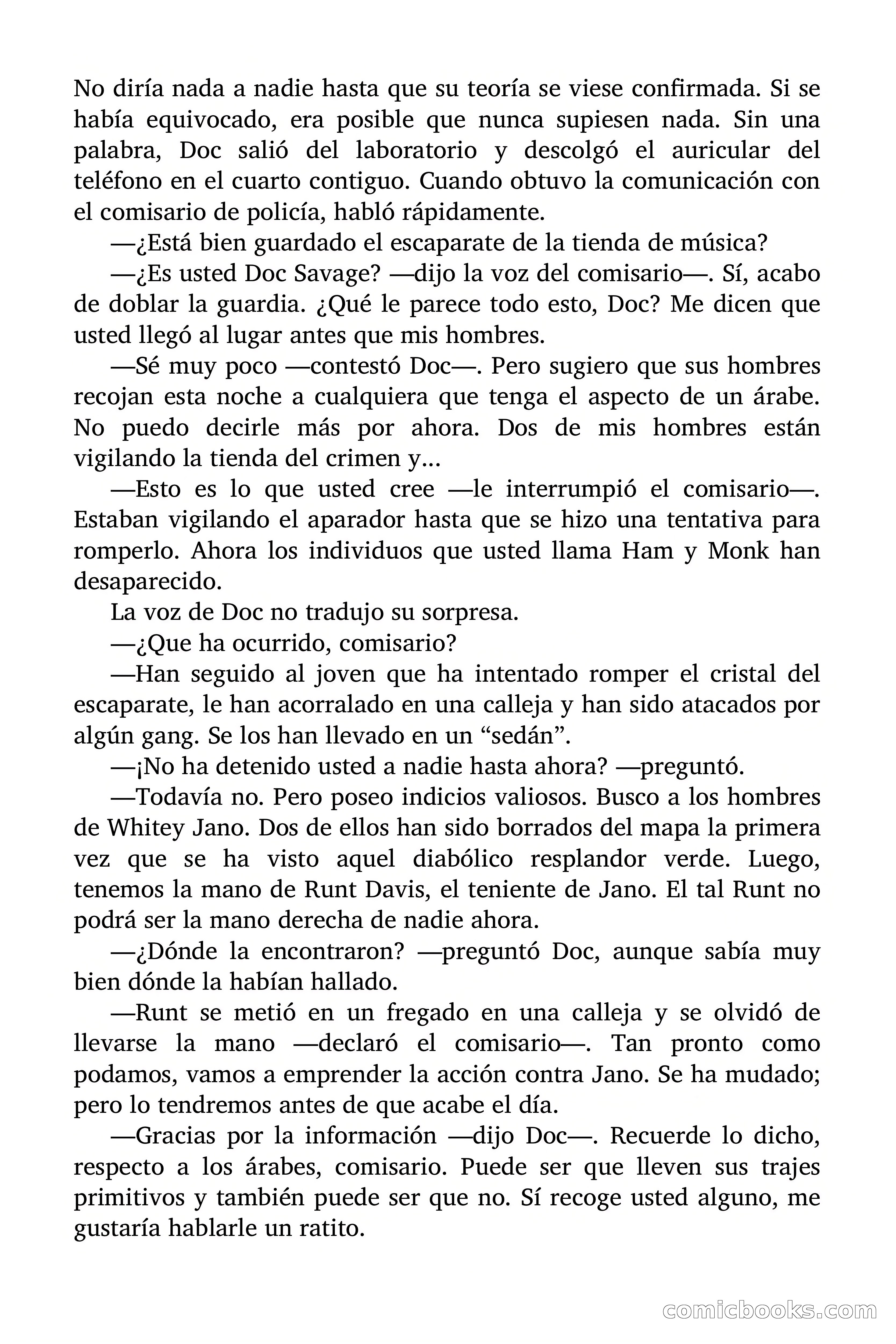 Doc Savage: El espejismo del crimen — page 40 of 167