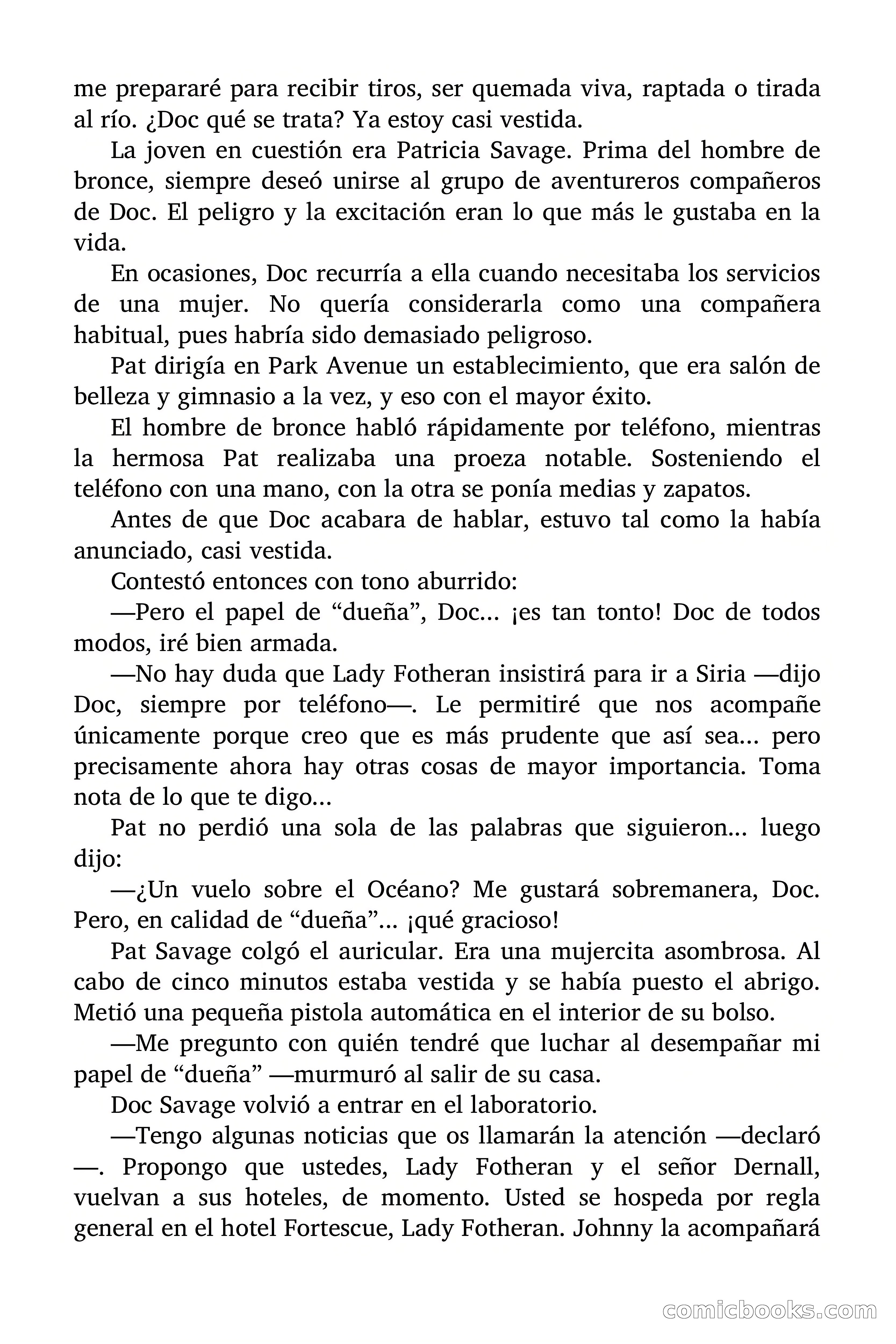 Doc Savage: El espejismo del crimen — page 42 of 167