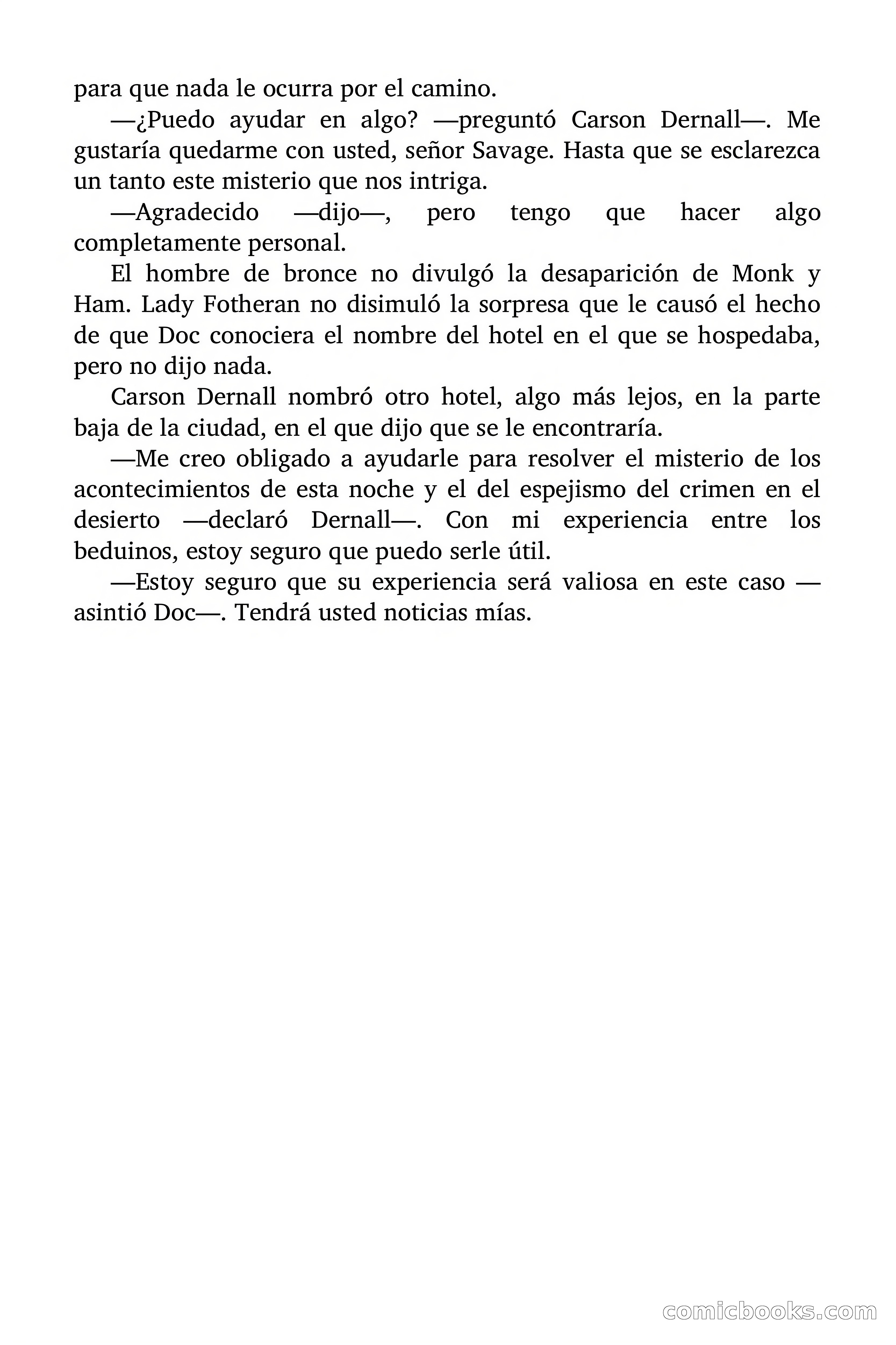 Doc Savage: El espejismo del crimen — page 43 of 167
