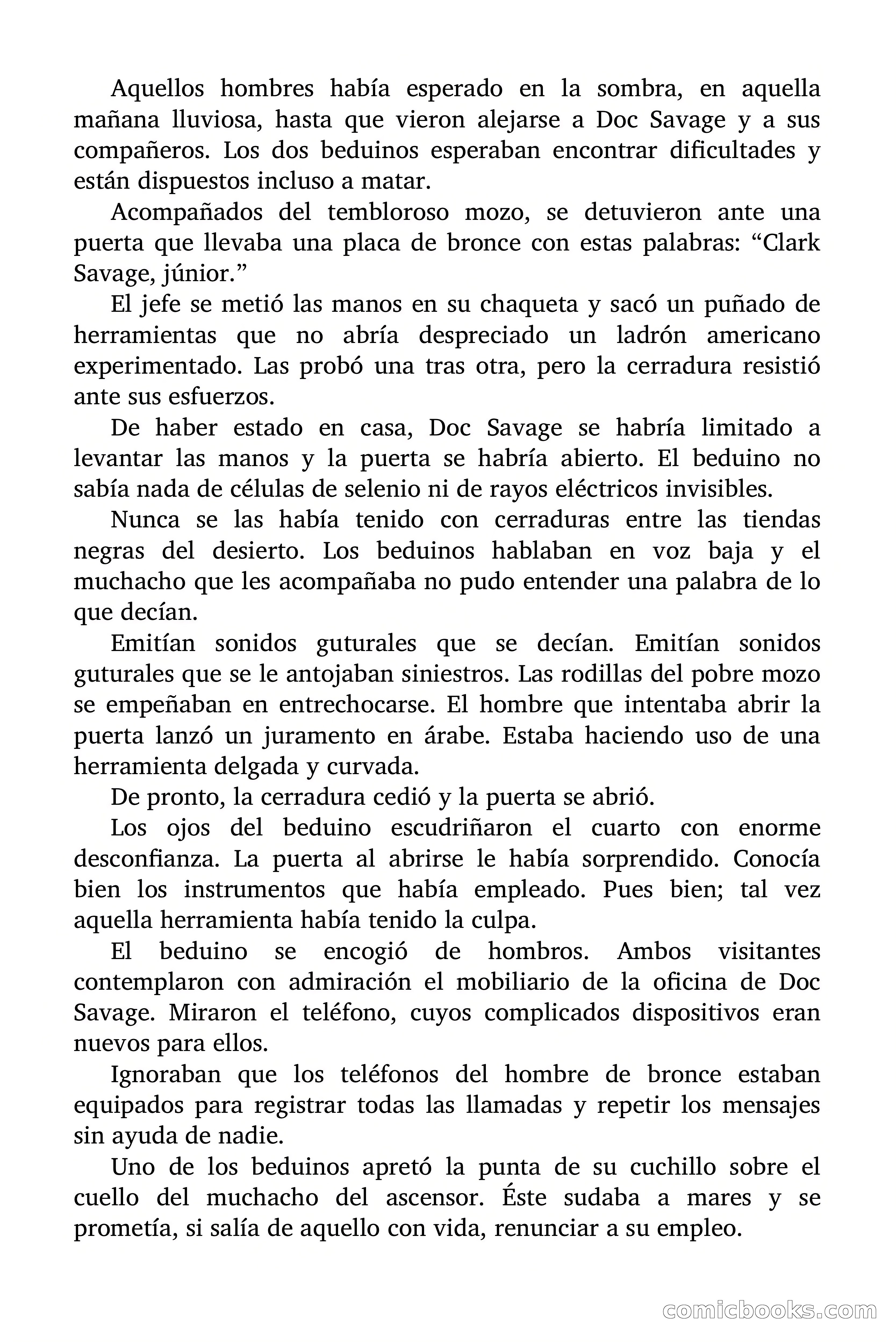 Doc Savage: El espejismo del crimen — page 51 of 167