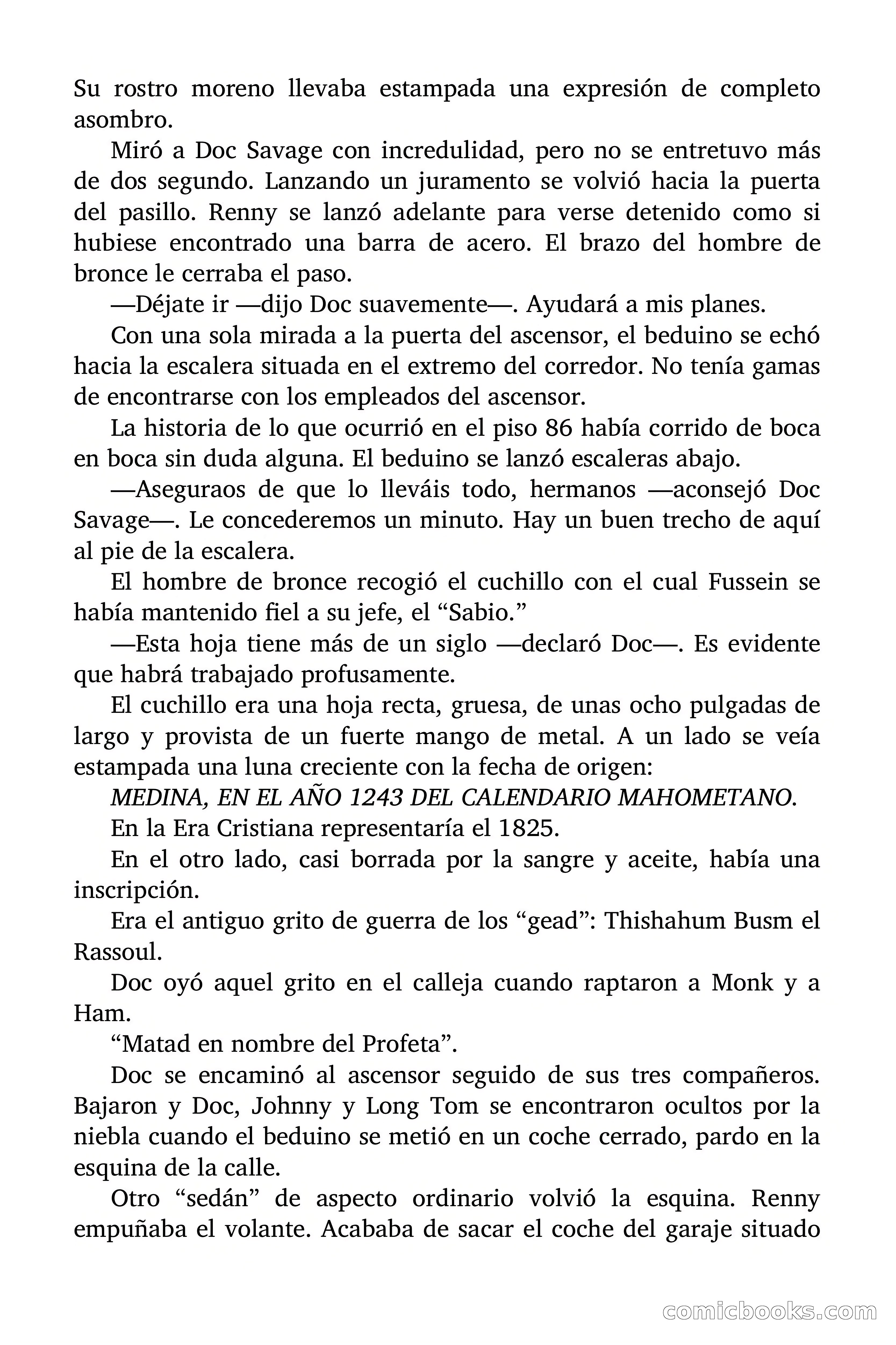 Doc Savage: El espejismo del crimen — page 59 of 167