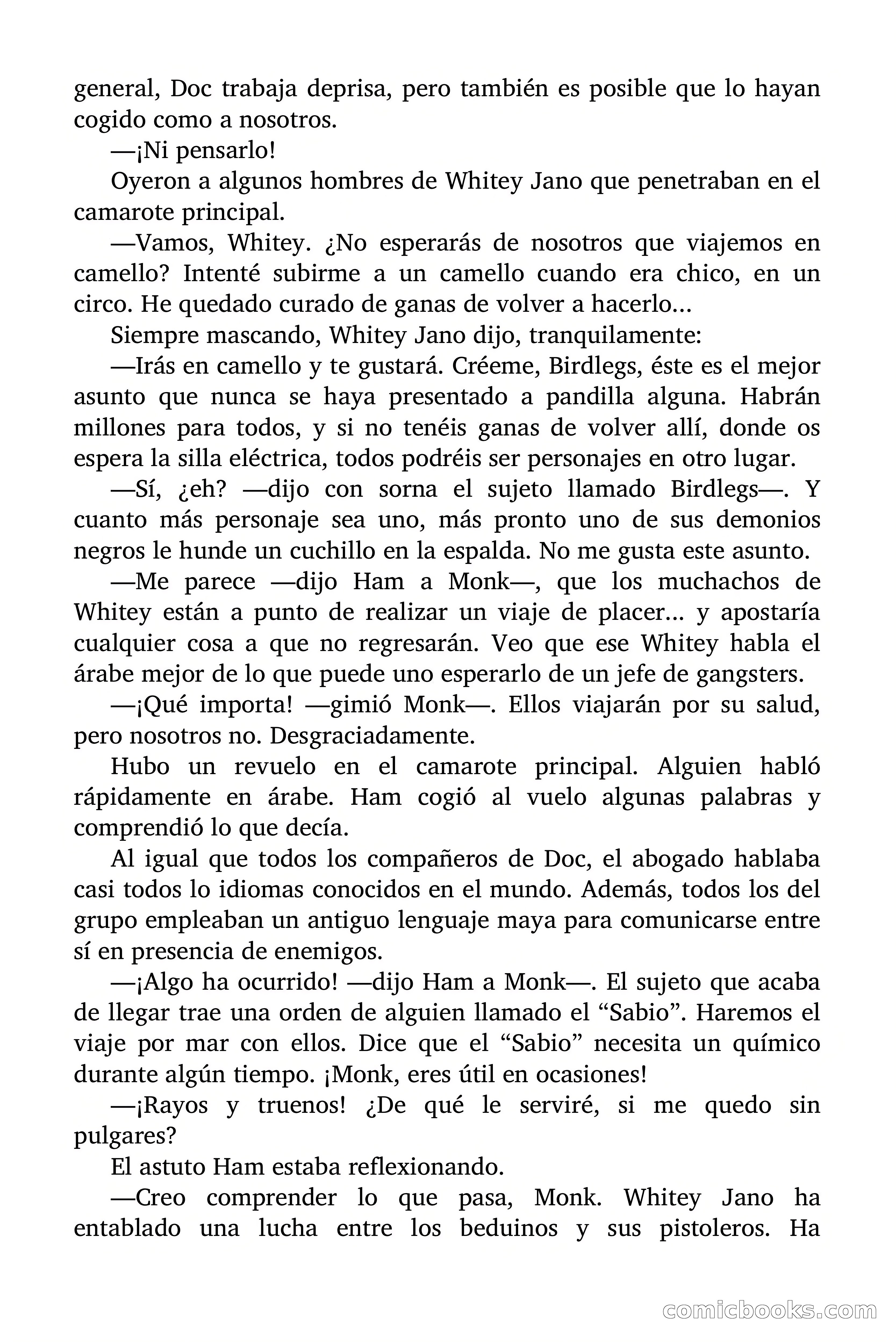 Doc Savage: El espejismo del crimen — page 76 of 167