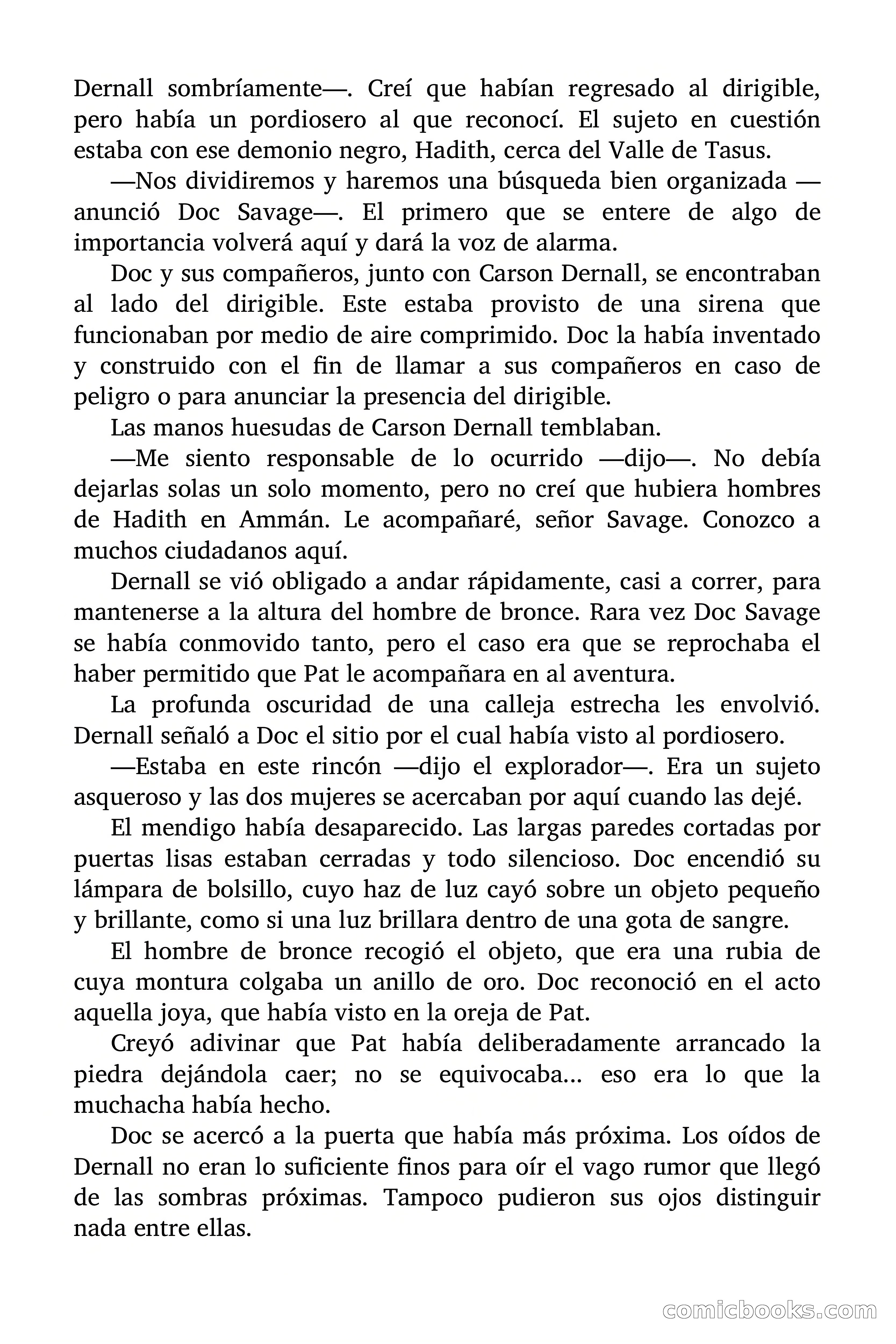 Doc Savage: El espejismo del crimen — page 99 of 167