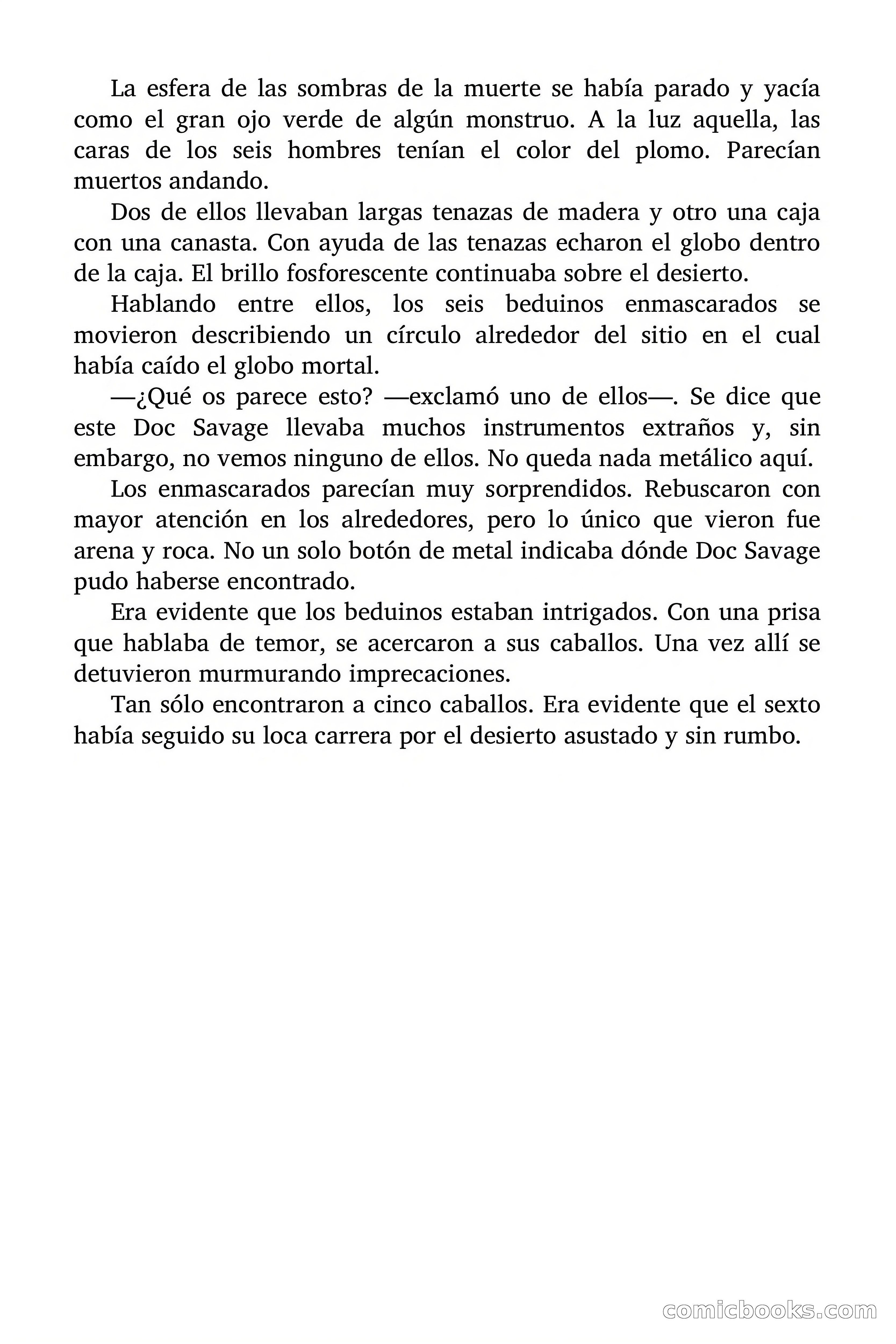 Doc Savage: El espejismo del crimen — page 114 of 167