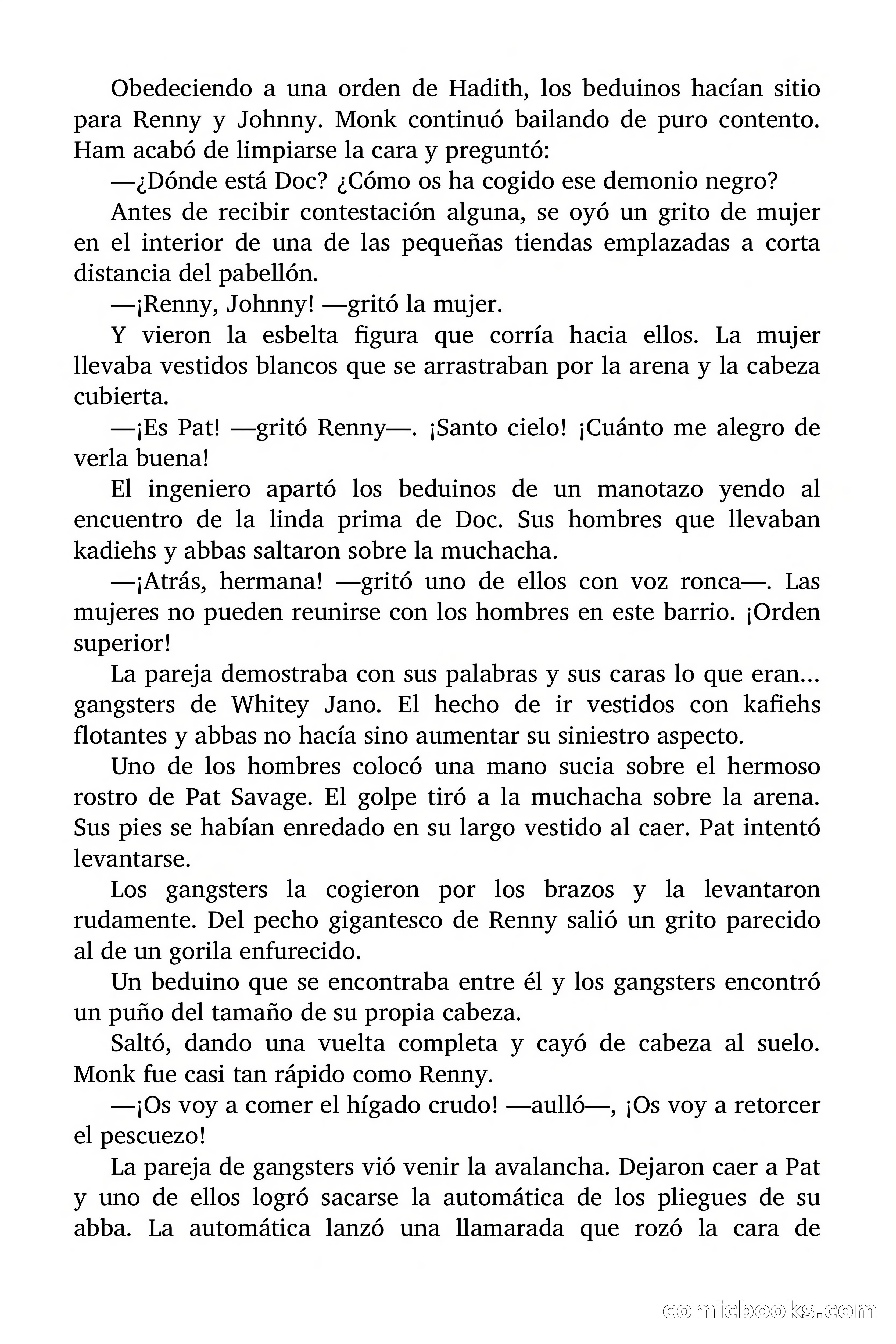 Doc Savage: El espejismo del crimen — page 120 of 167