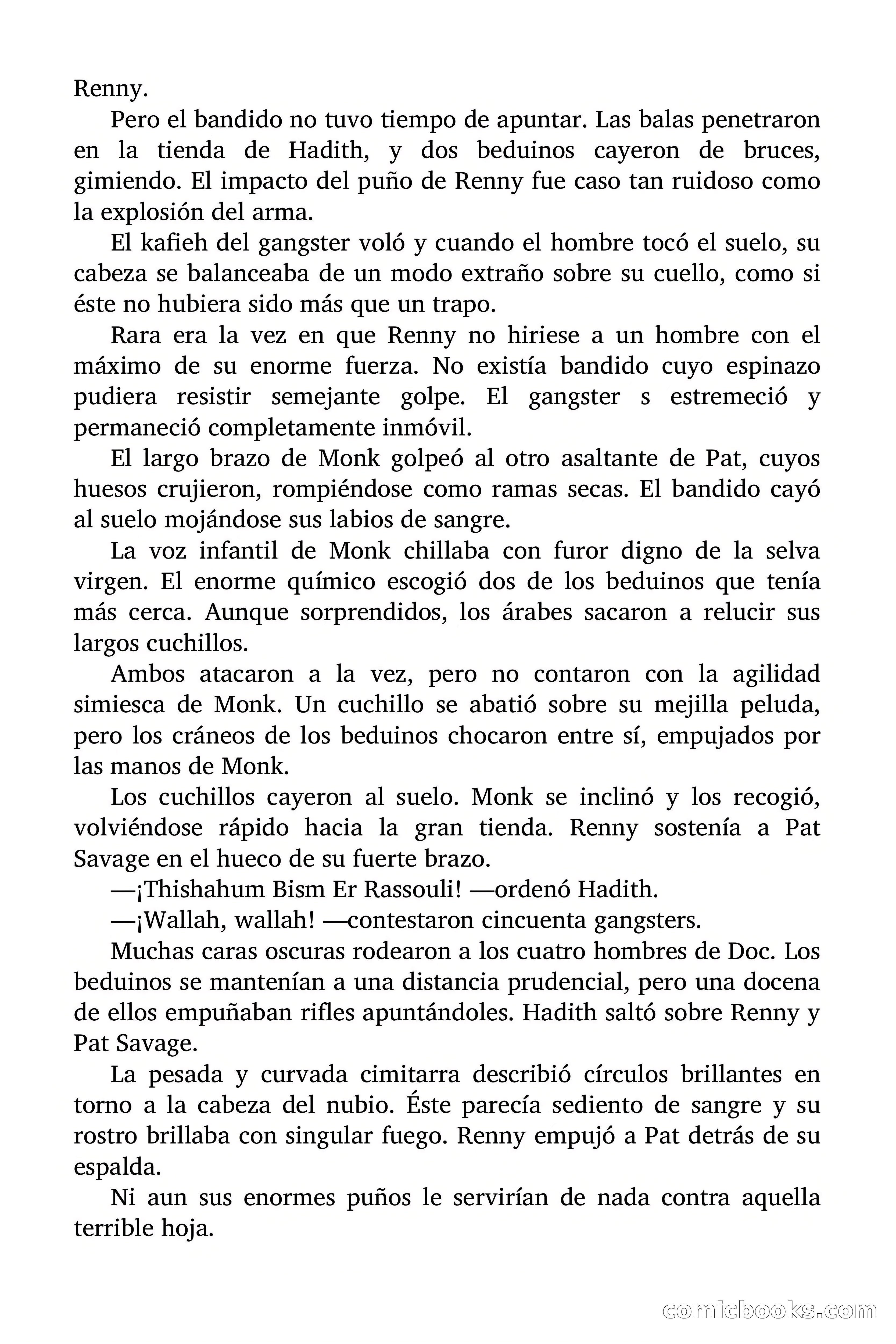 Doc Savage: El espejismo del crimen — page 121 of 167
