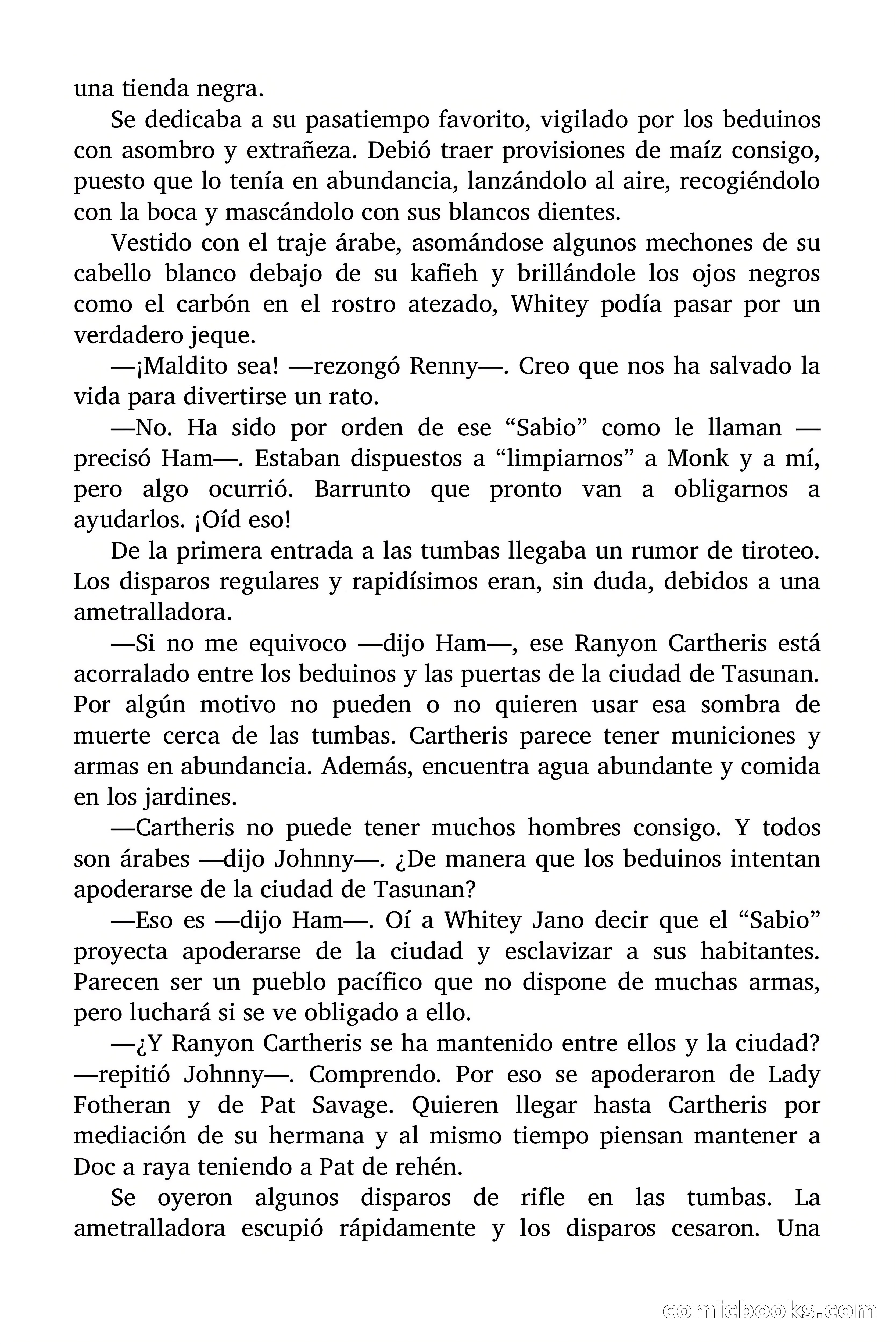 Doc Savage: El espejismo del crimen — page 124 of 167