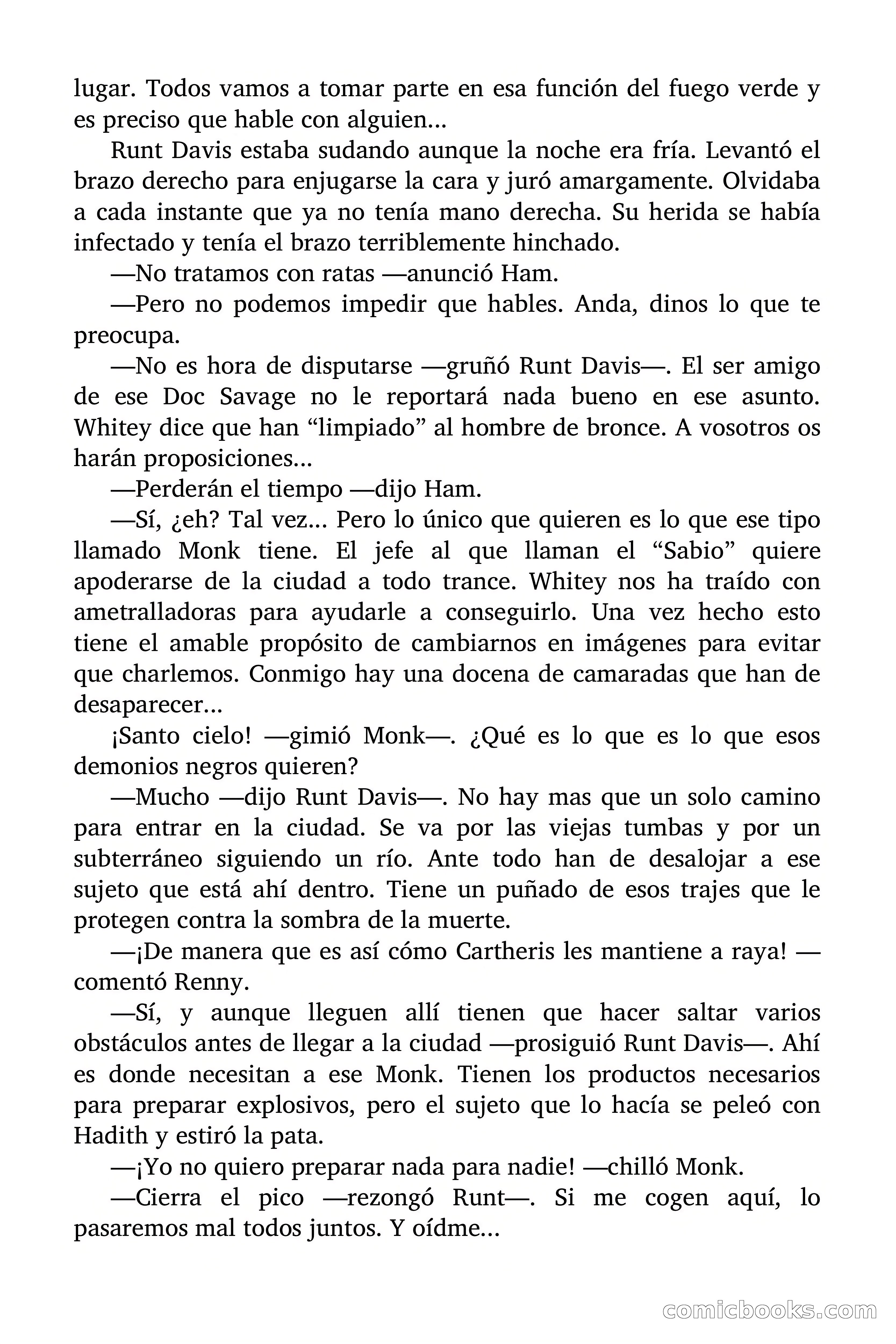 Doc Savage: El espejismo del crimen — page 128 of 167