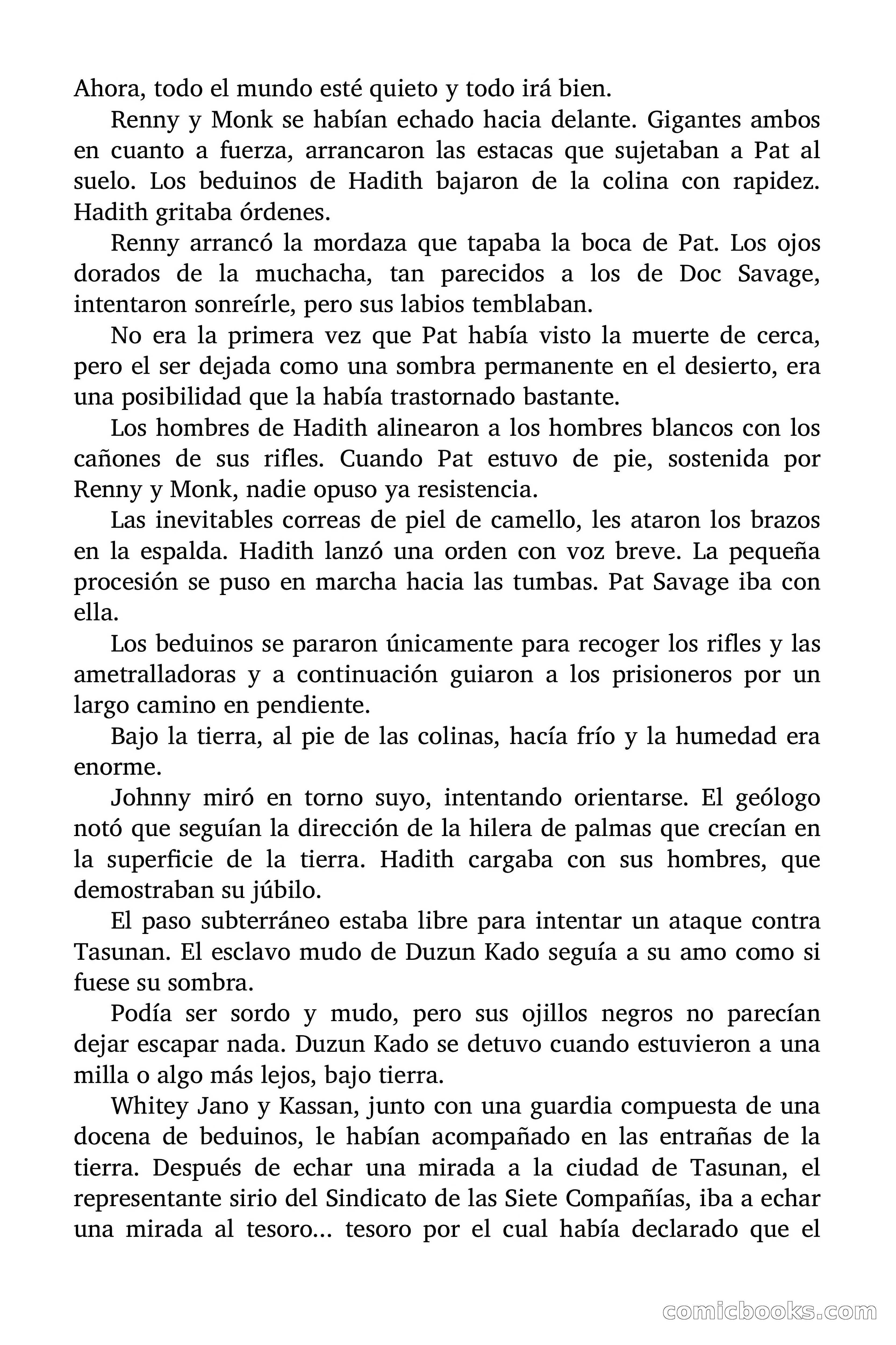 Doc Savage: El espejismo del crimen — page 142 of 167