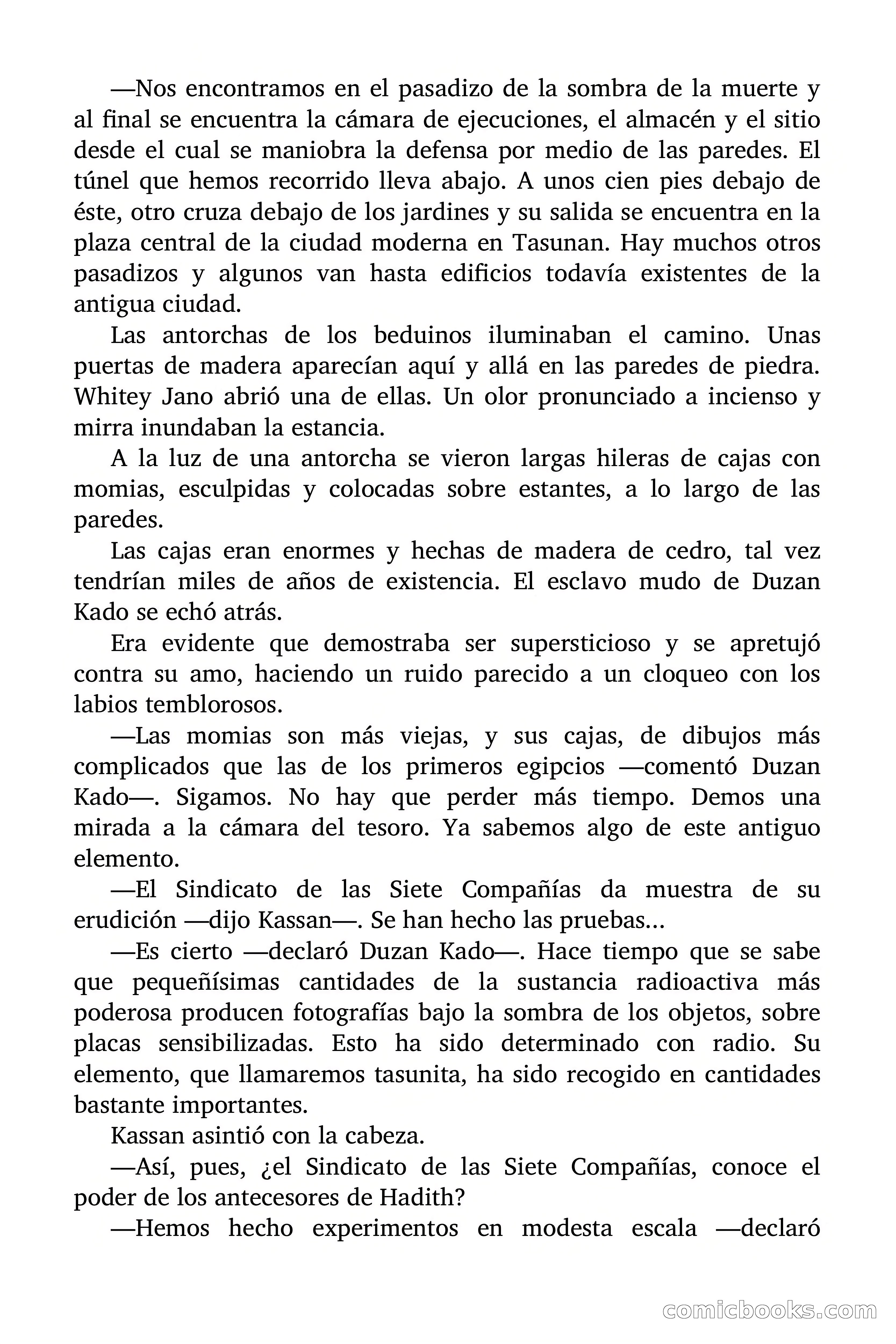 Doc Savage: El espejismo del crimen — page 144 of 167