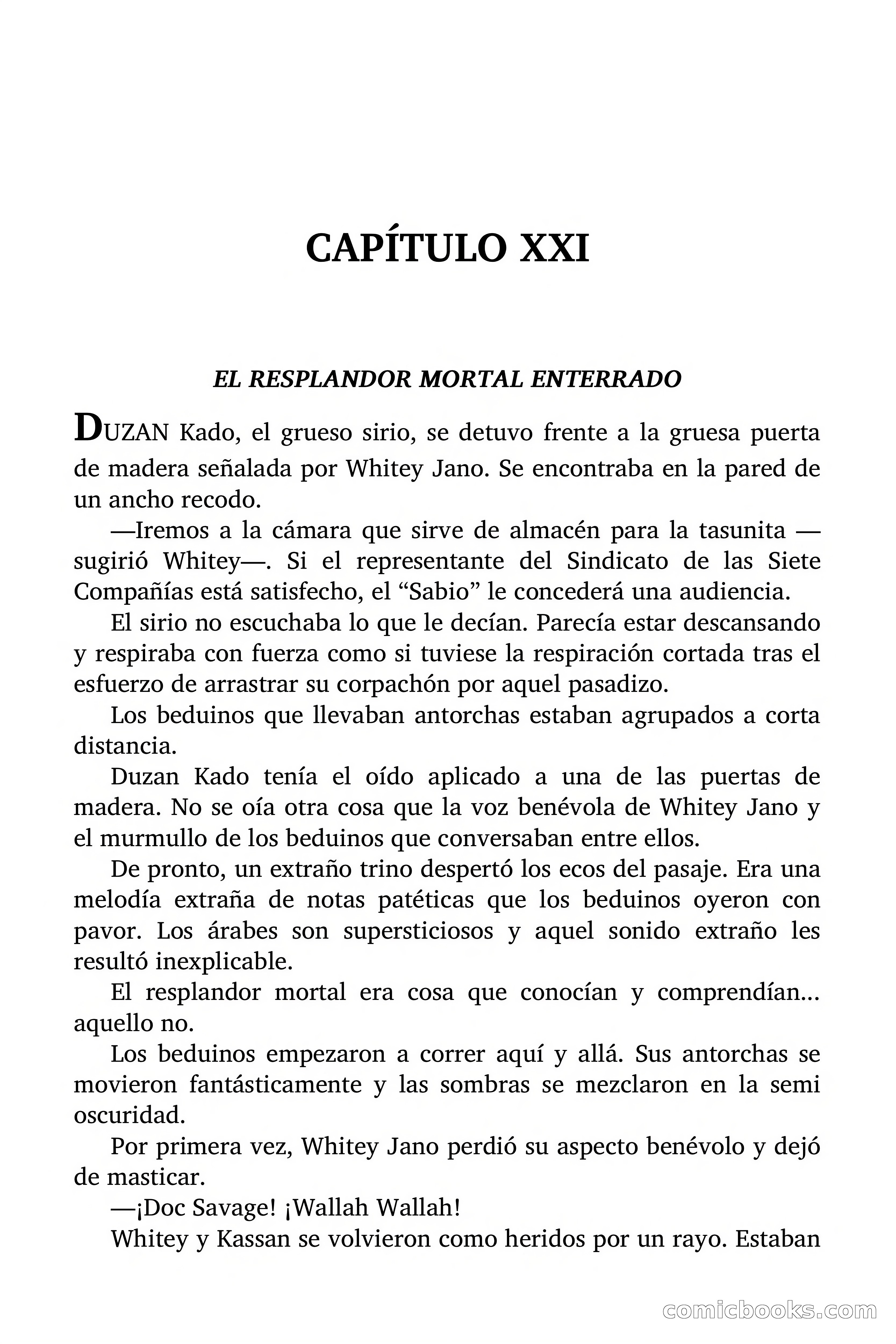 Doc Savage: El espejismo del crimen — page 146 of 167