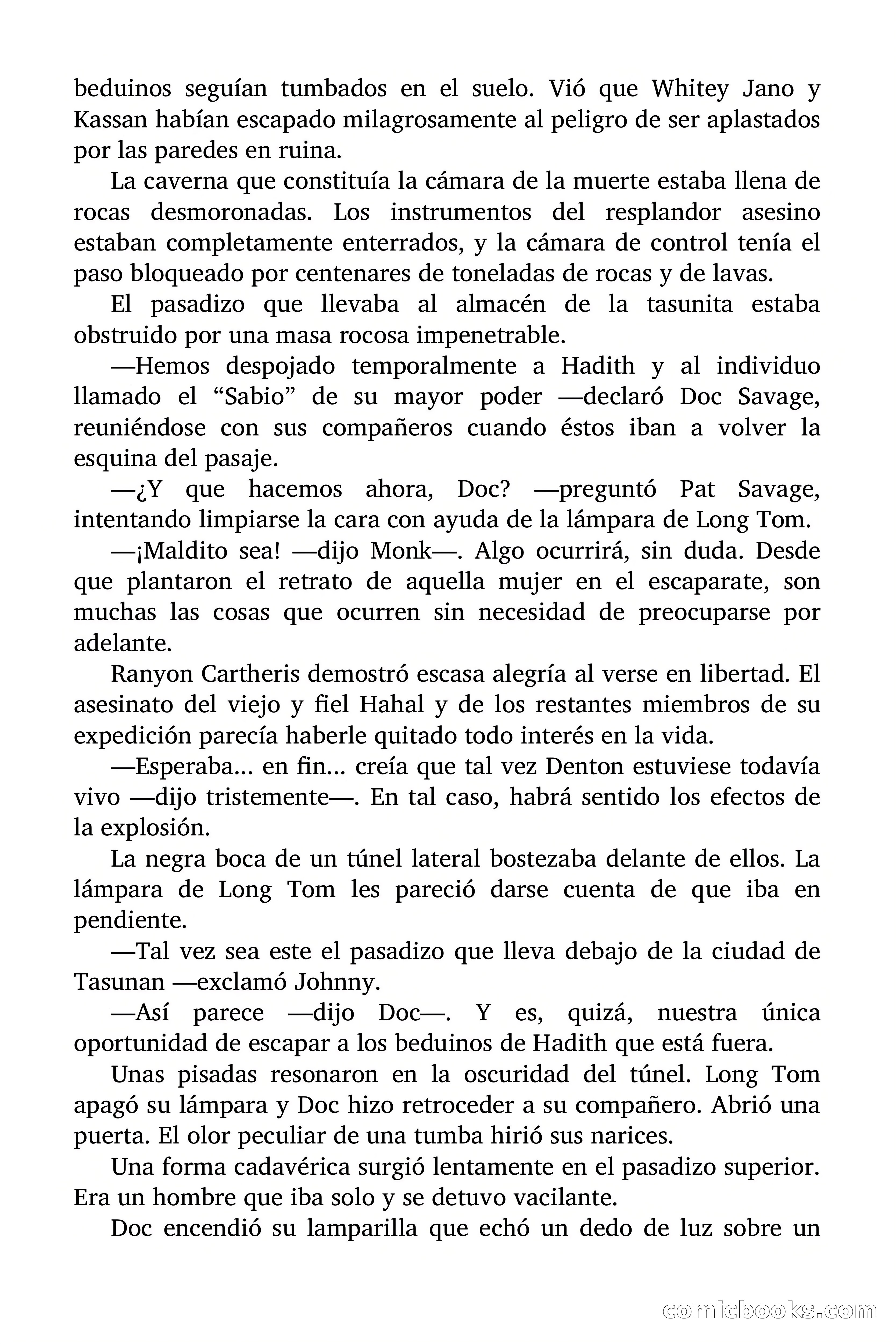 Doc Savage: El espejismo del crimen — page 150 of 167