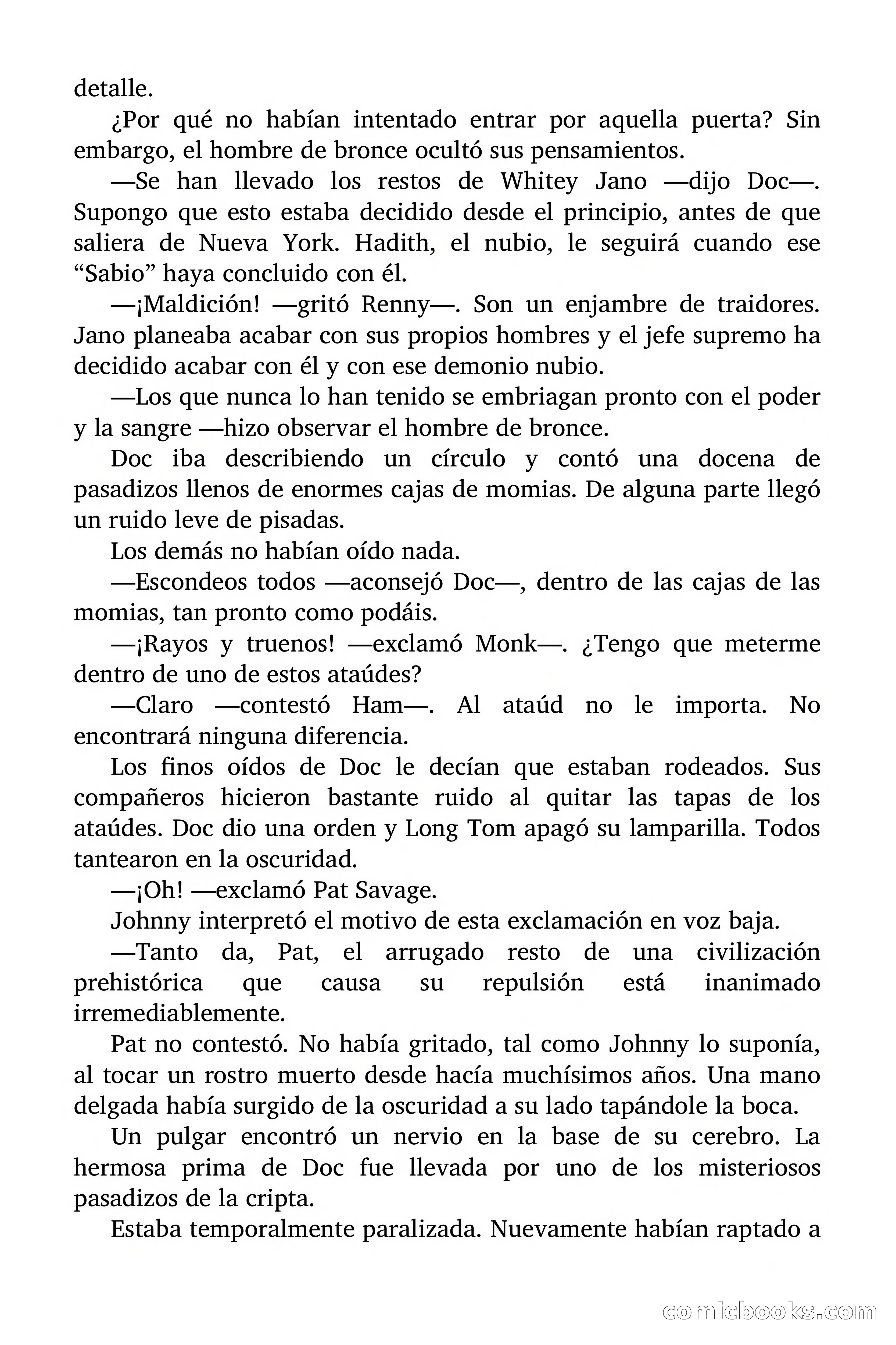 Doc Savage: El espejismo del crimen — page 153 of 167