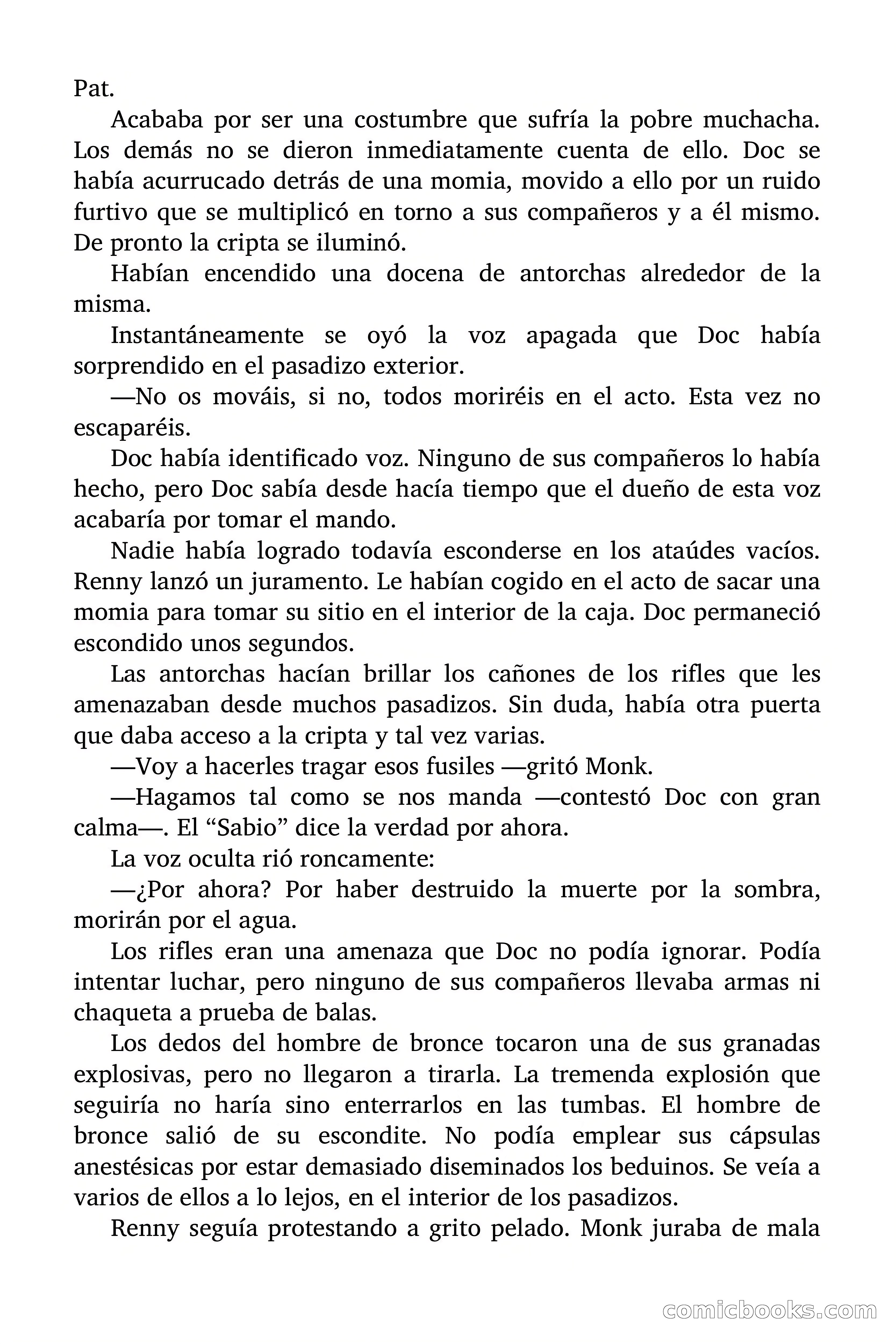 Doc Savage: El espejismo del crimen — page 154 of 167