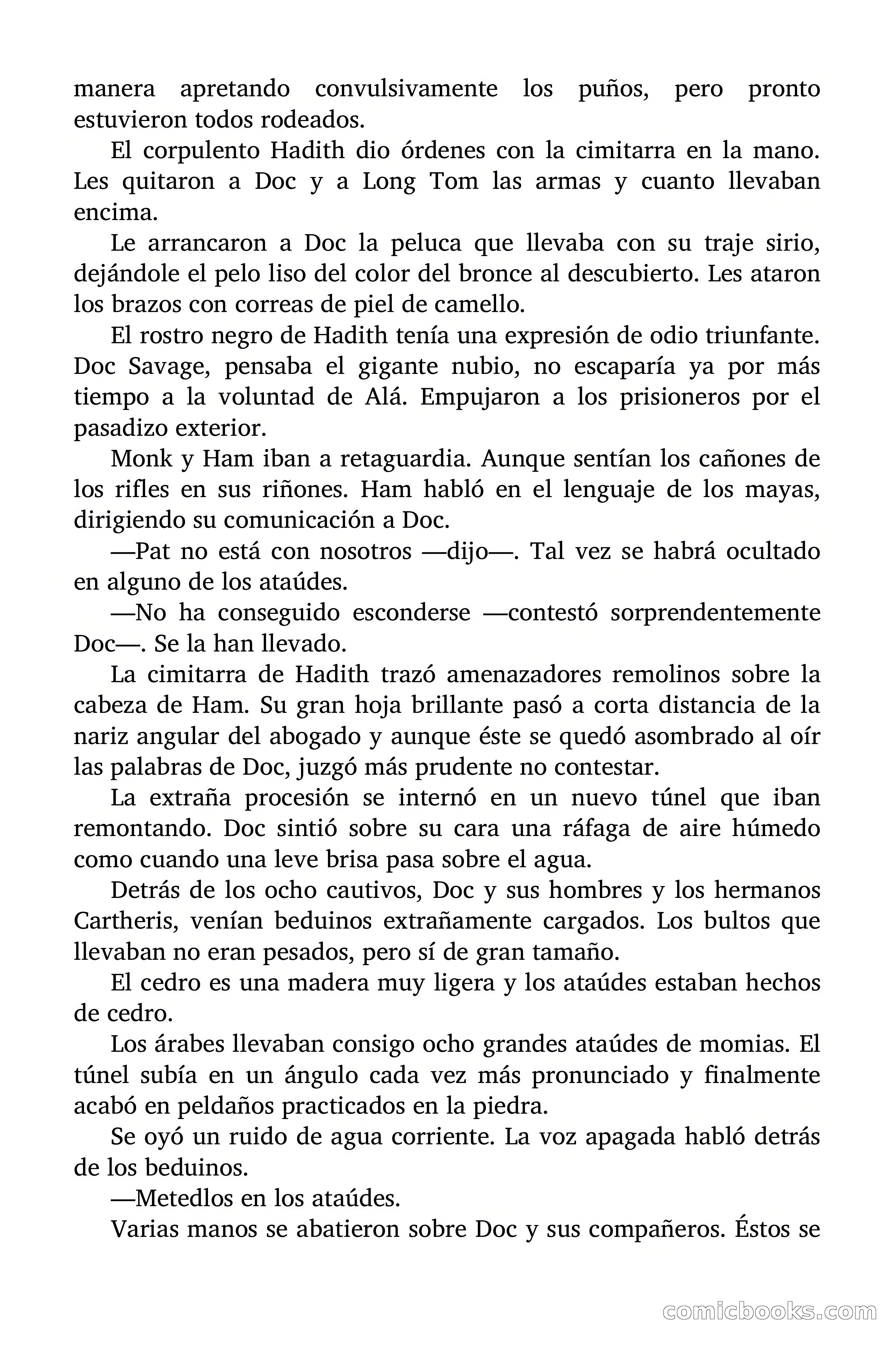 Doc Savage: El espejismo del crimen — page 155 of 167