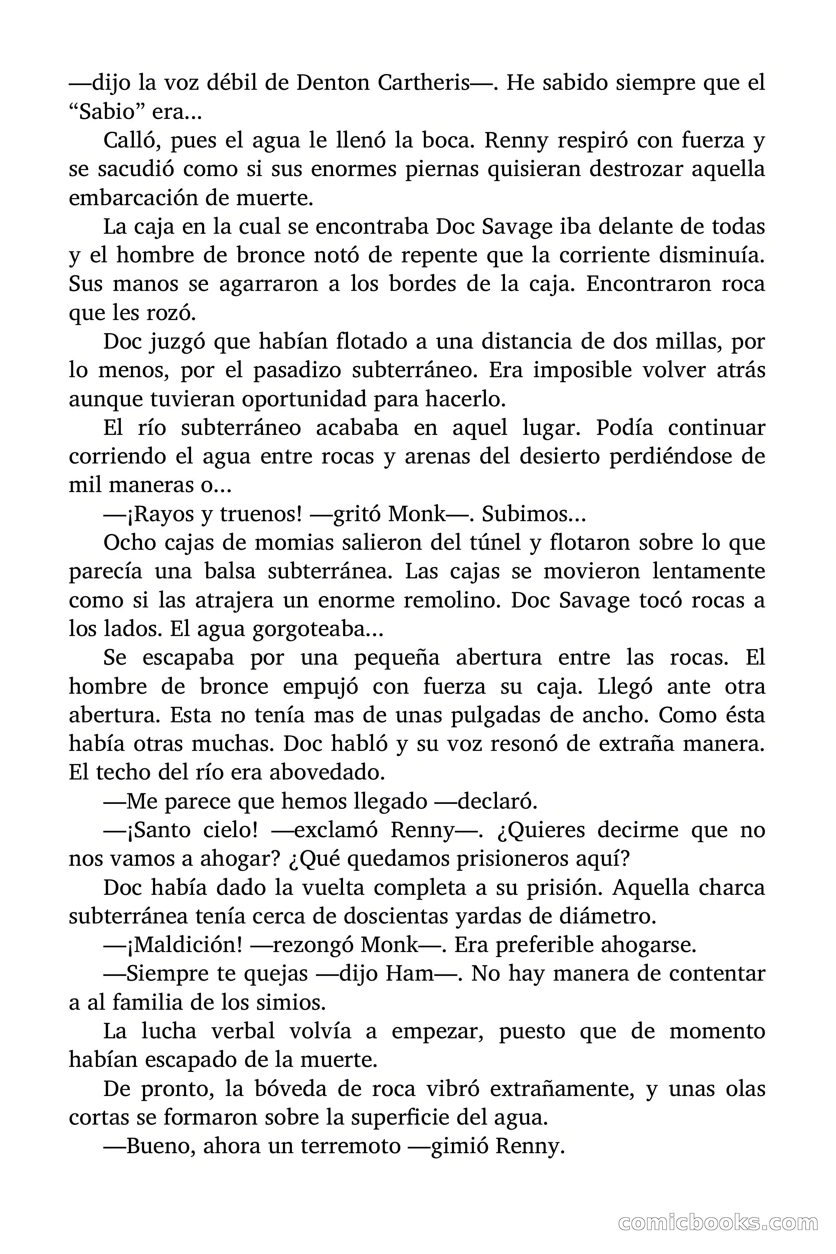 Doc Savage: El espejismo del crimen — page 159 of 167