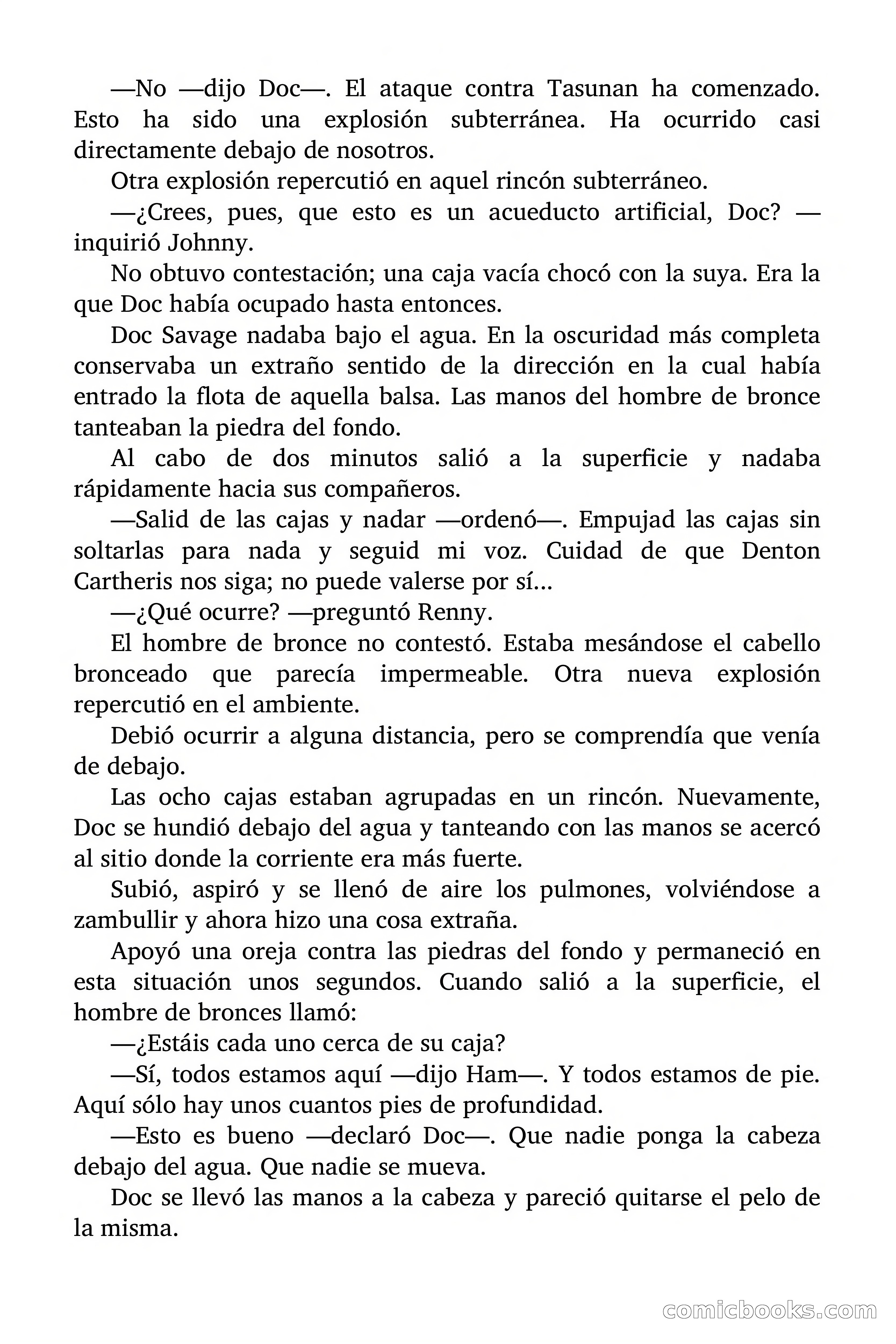 Doc Savage: El espejismo del crimen — page 160 of 167
