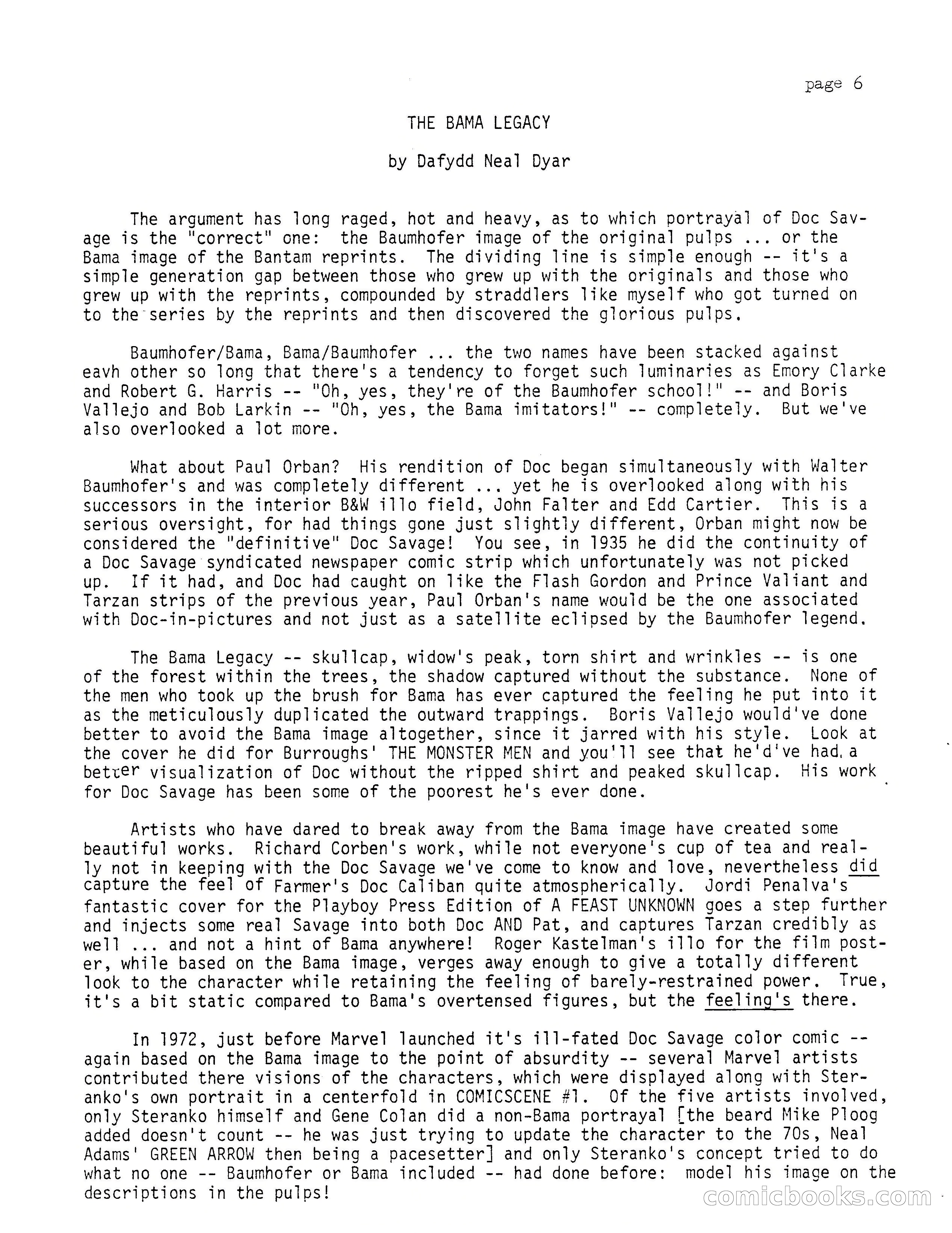 Doc Savage Quarterly — page 5 of 23