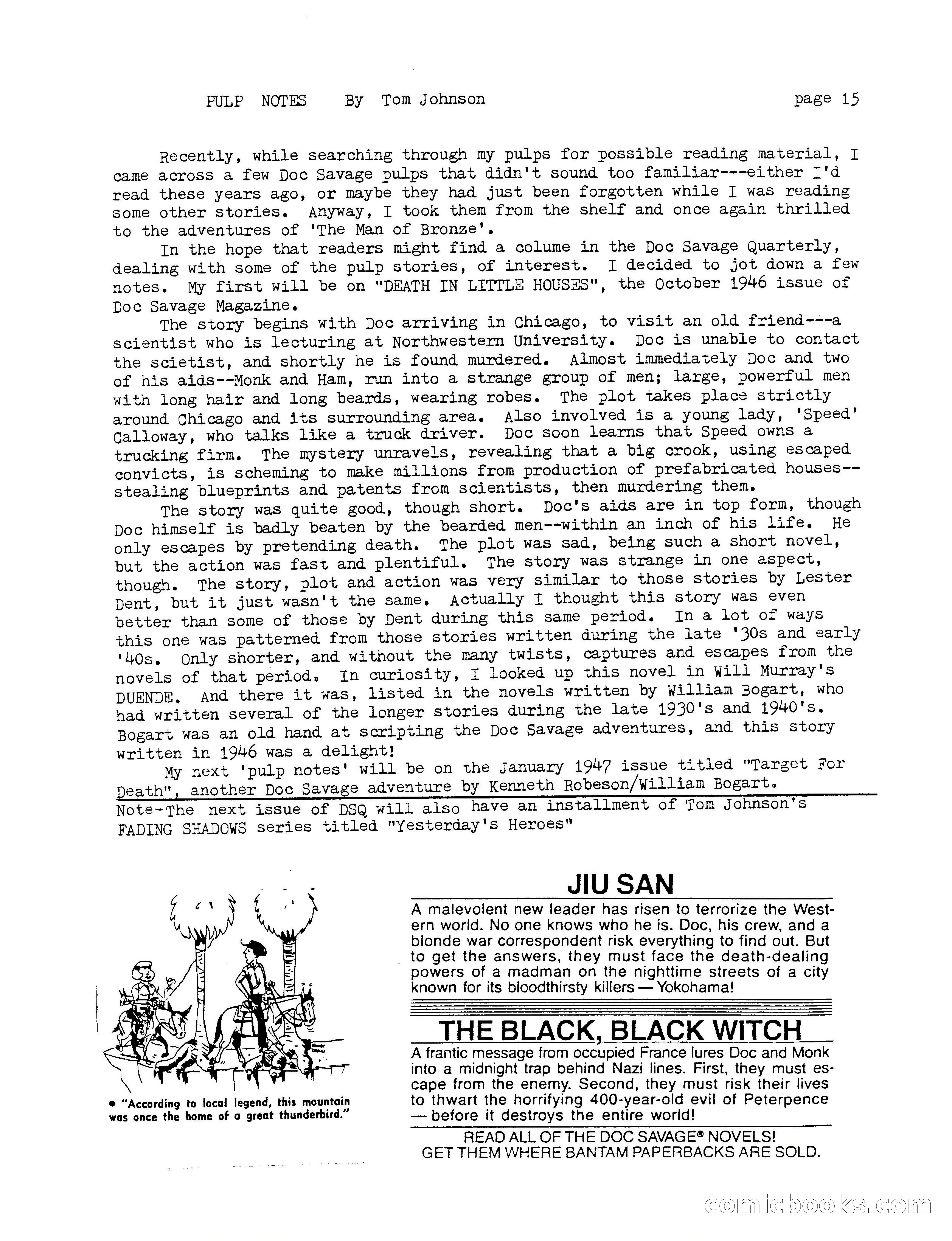Doc Savage Quarterly — page 14 of 23