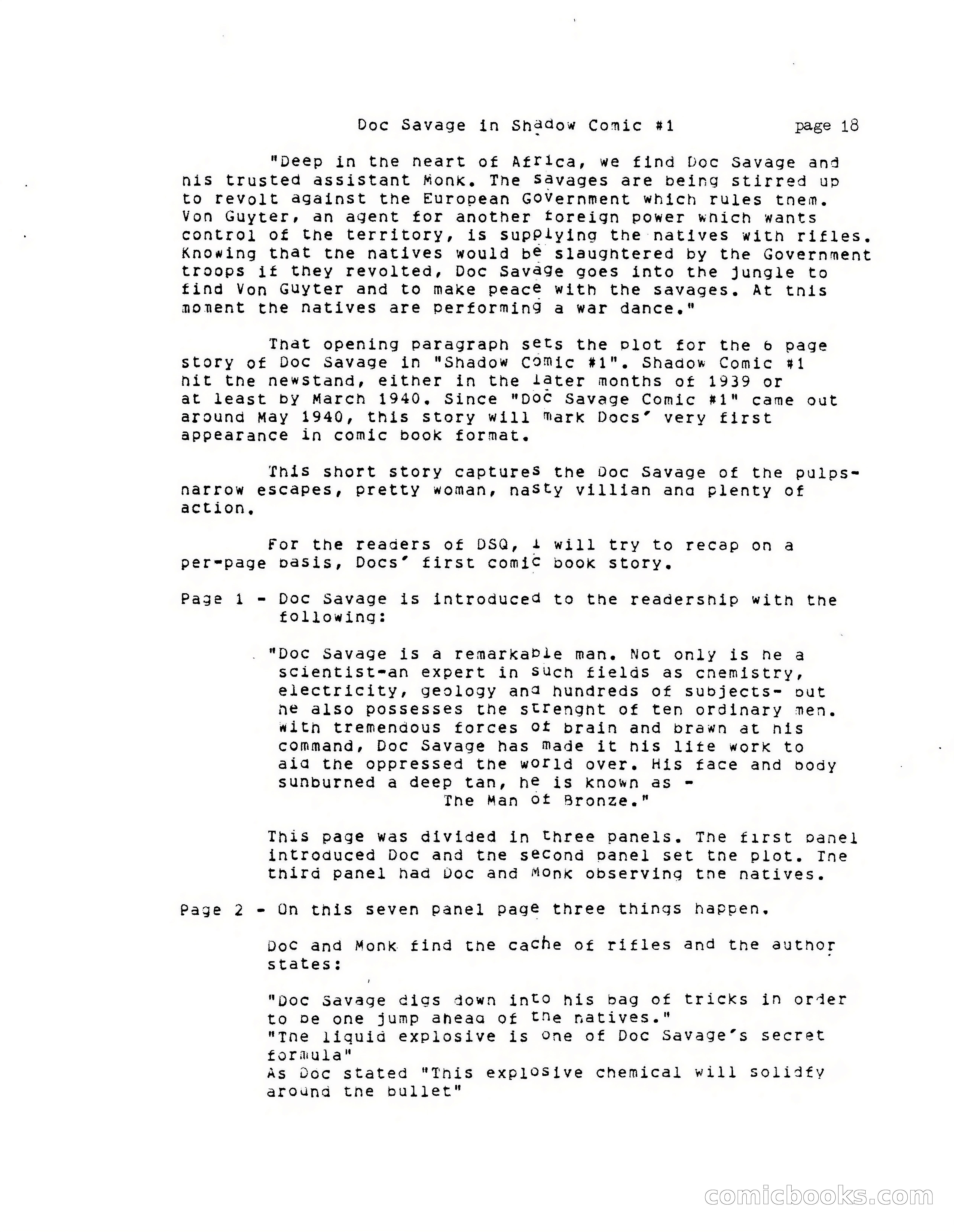 Doc Savage Quarterly — page 17 of 23