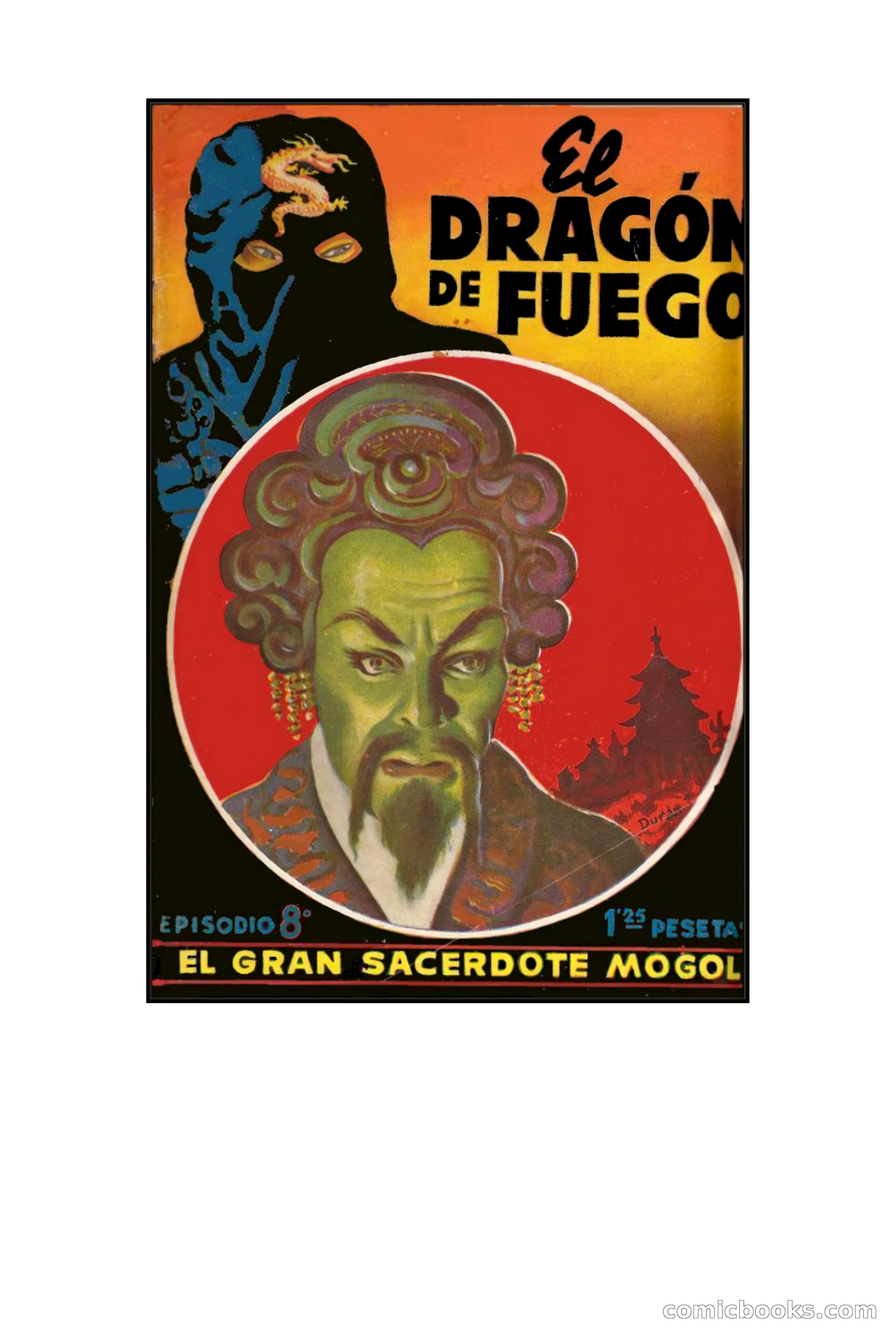 El Dragón de Fuego, Episodio 8: El Gran Sacerdote Mogol — page 1 of 55