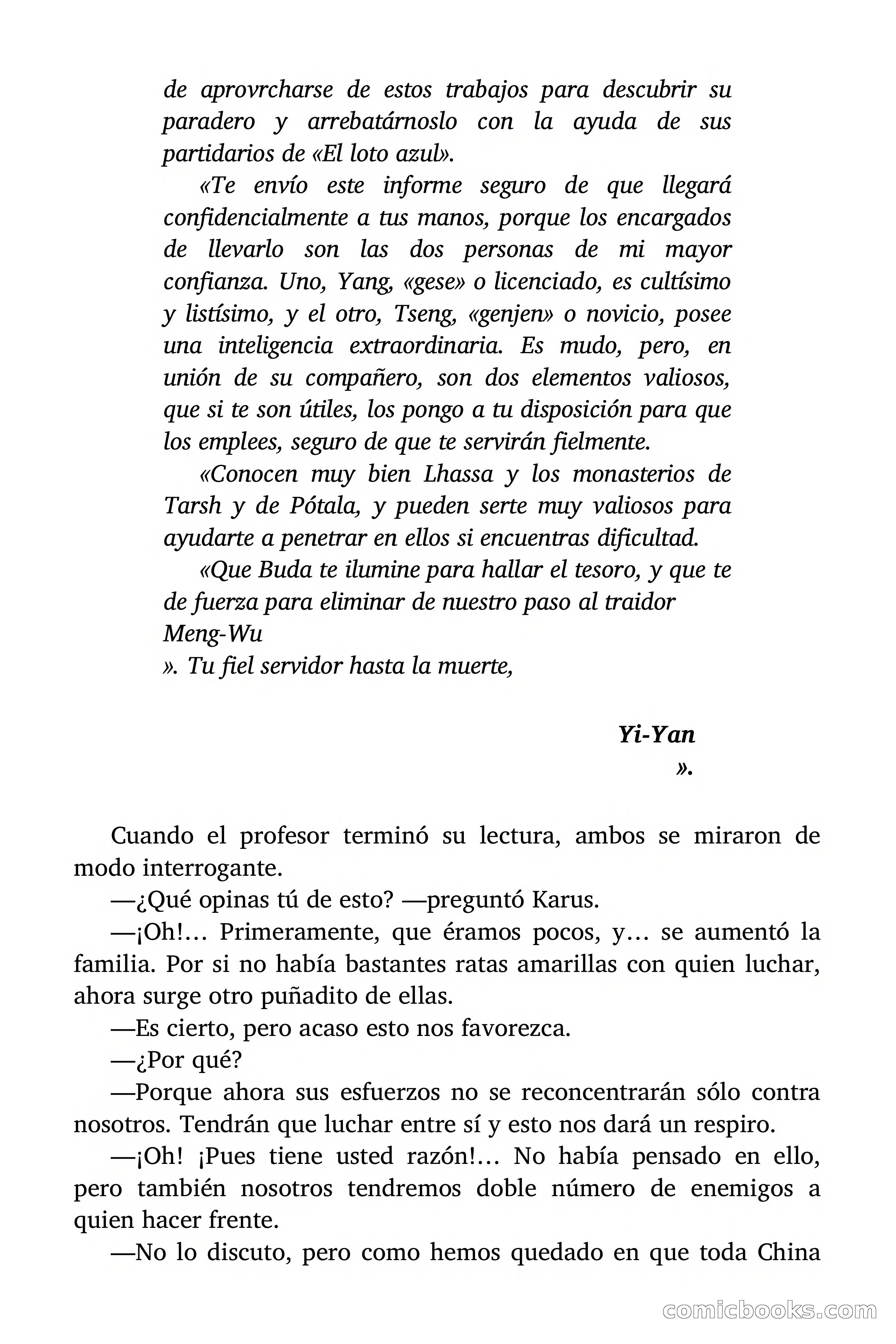 El Dragón de Fuego, Episodio 8: El Gran Sacerdote Mogol — page 6 of 55