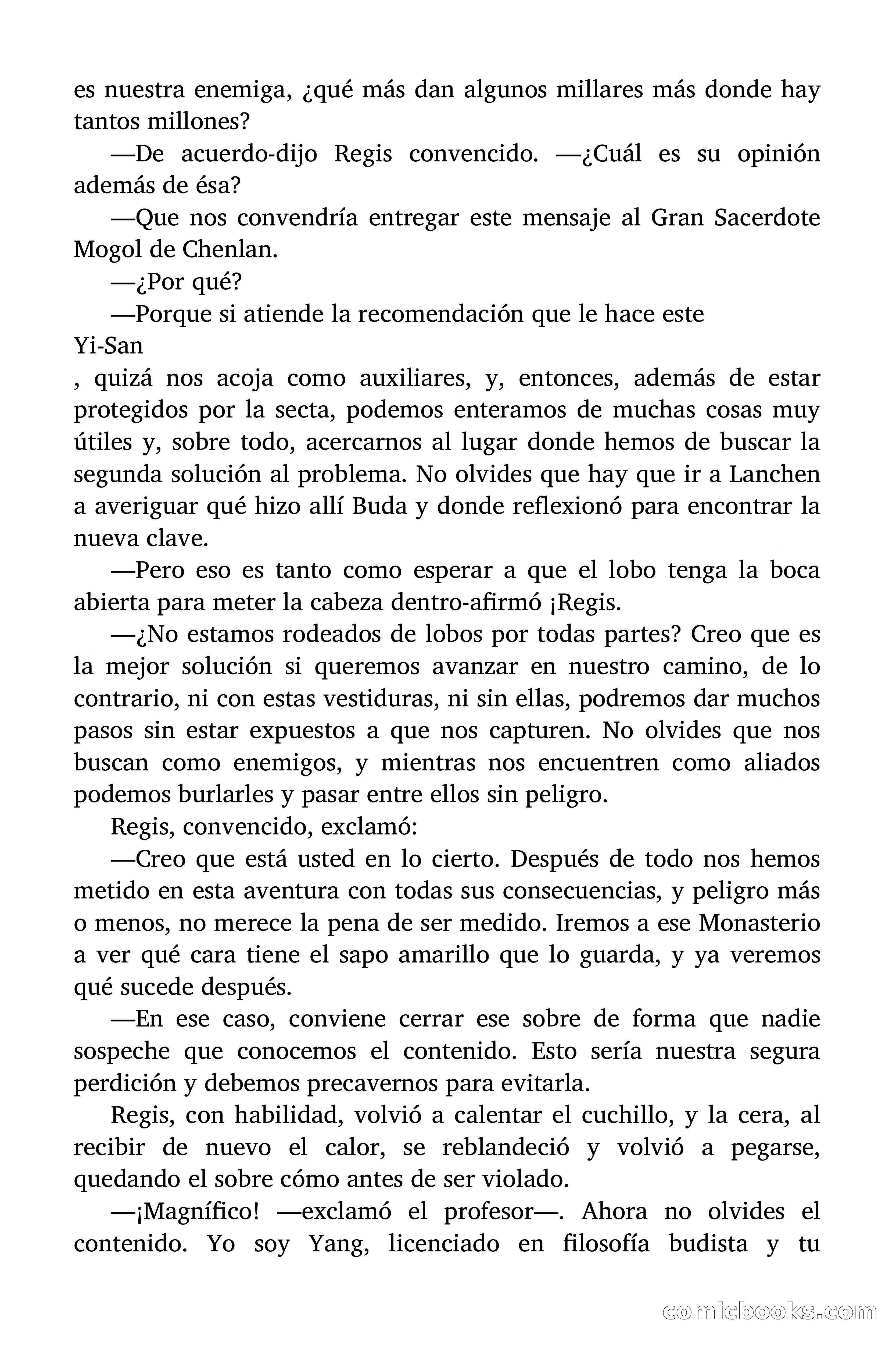 El Dragón de Fuego, Episodio 8: El Gran Sacerdote Mogol — page 7 of 55
