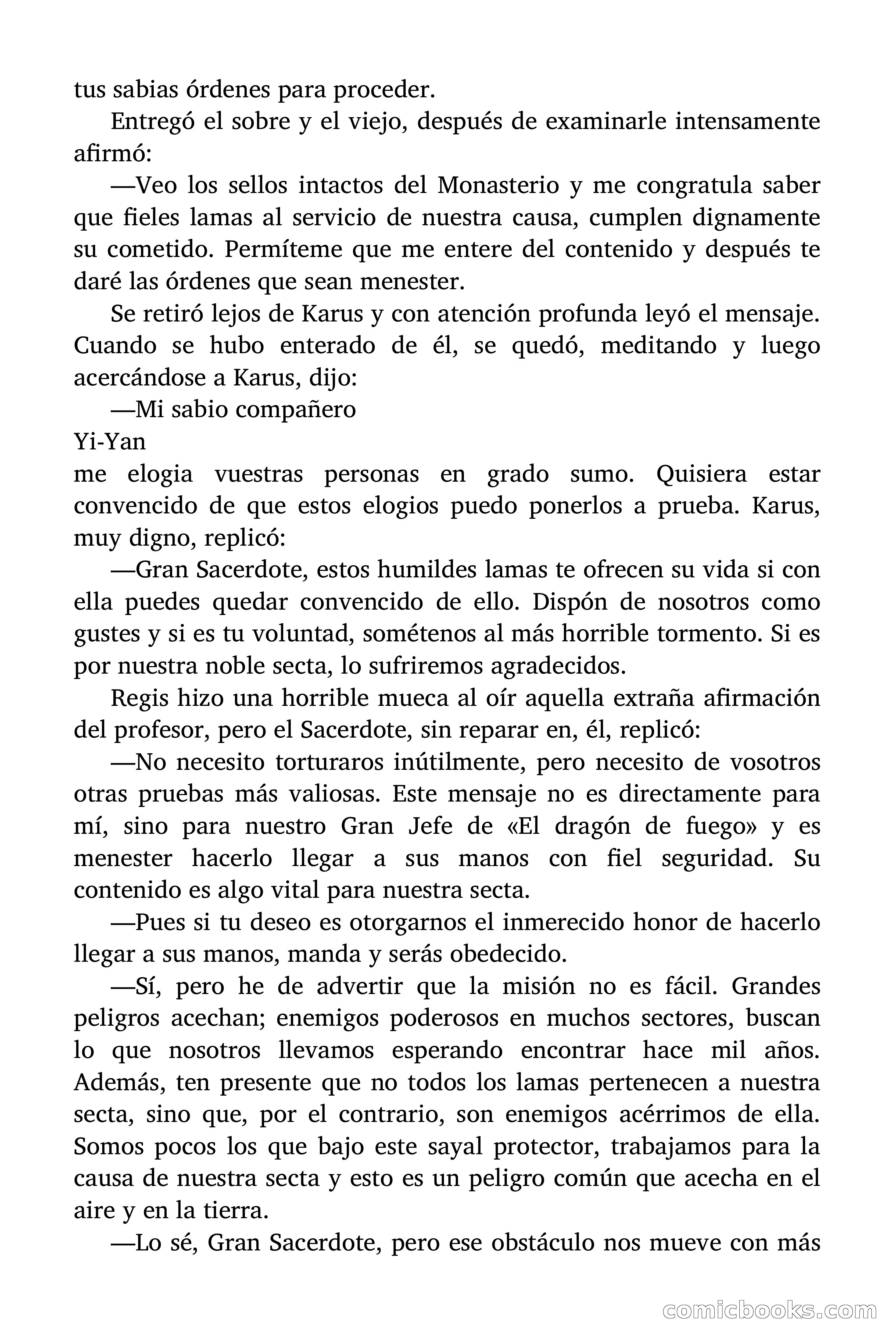 El Dragón de Fuego, Episodio 8: El Gran Sacerdote Mogol — page 31 of 55