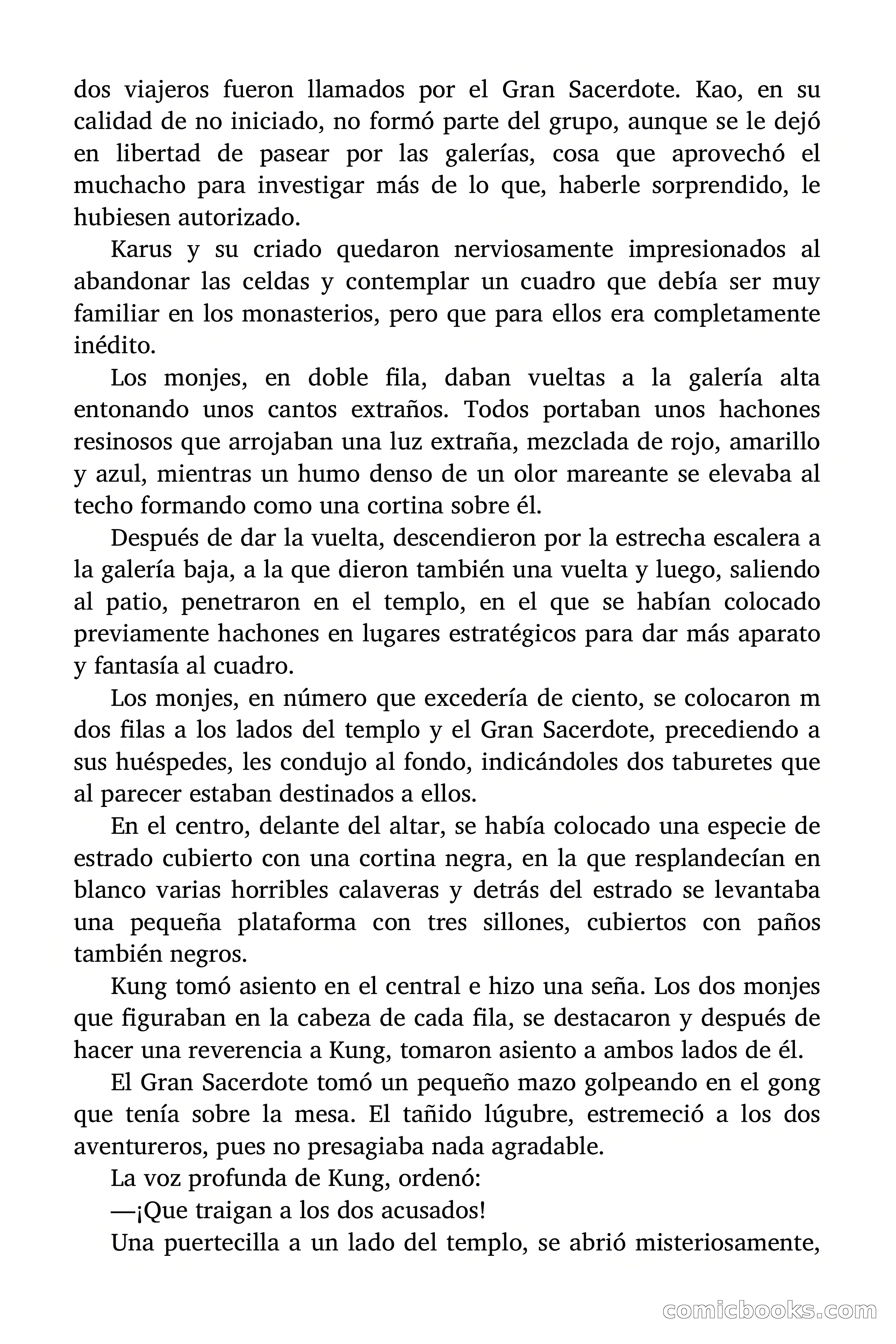 El Dragón de Fuego, Episodio 8: El Gran Sacerdote Mogol — page 34 of 55