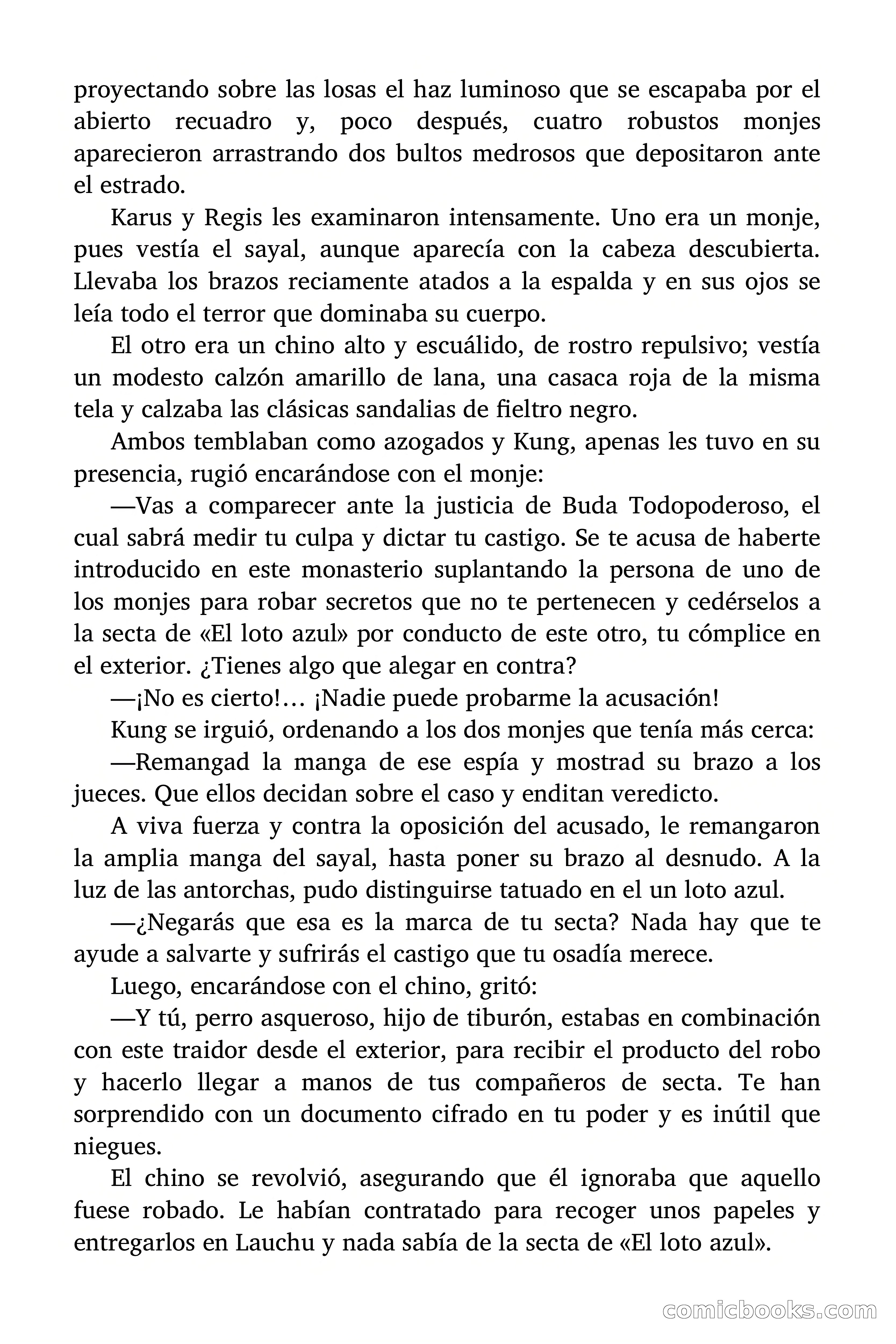 El Dragón de Fuego, Episodio 8: El Gran Sacerdote Mogol — page 35 of 55