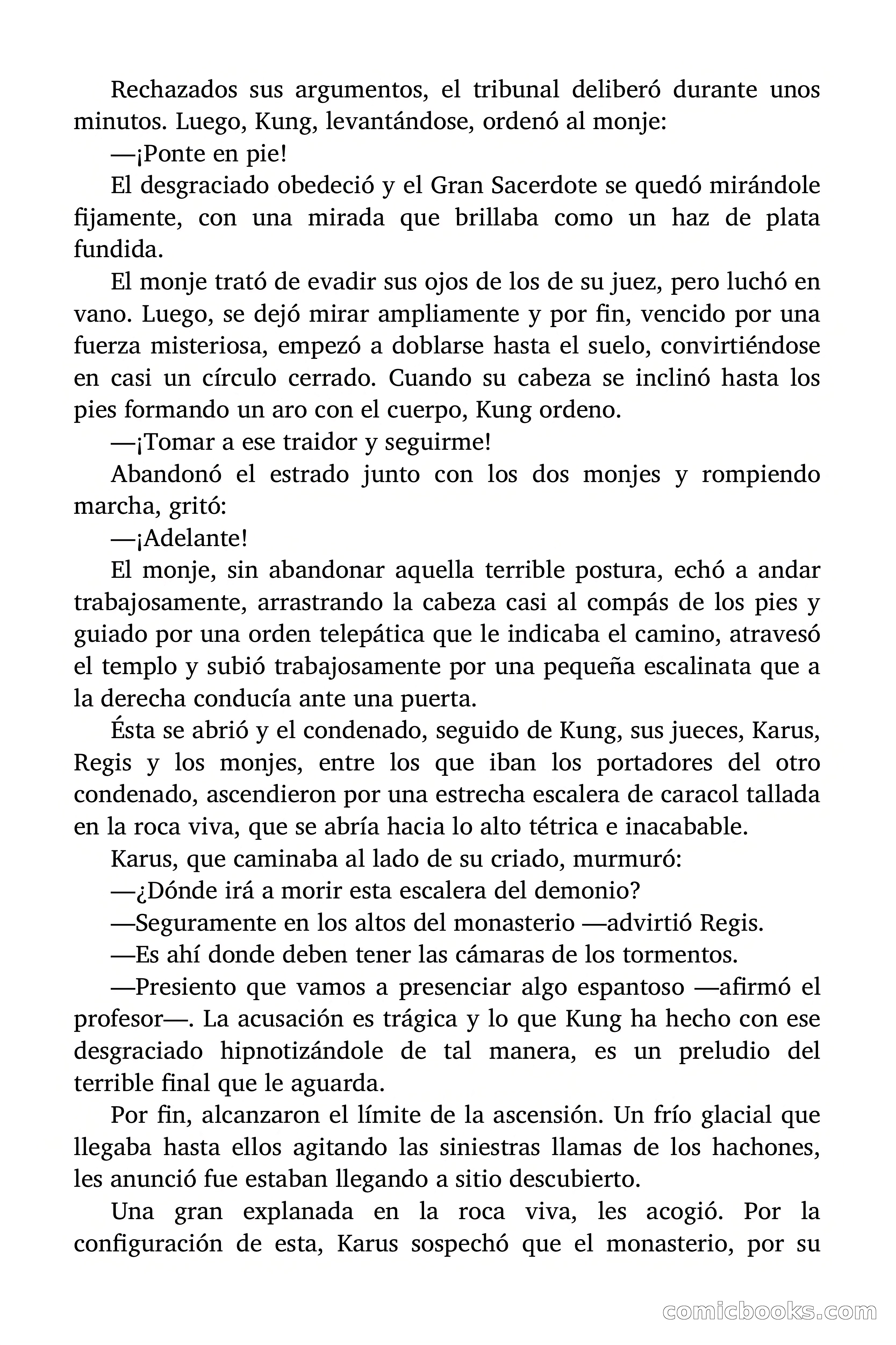 El Dragón de Fuego, Episodio 8: El Gran Sacerdote Mogol — page 36 of 55
