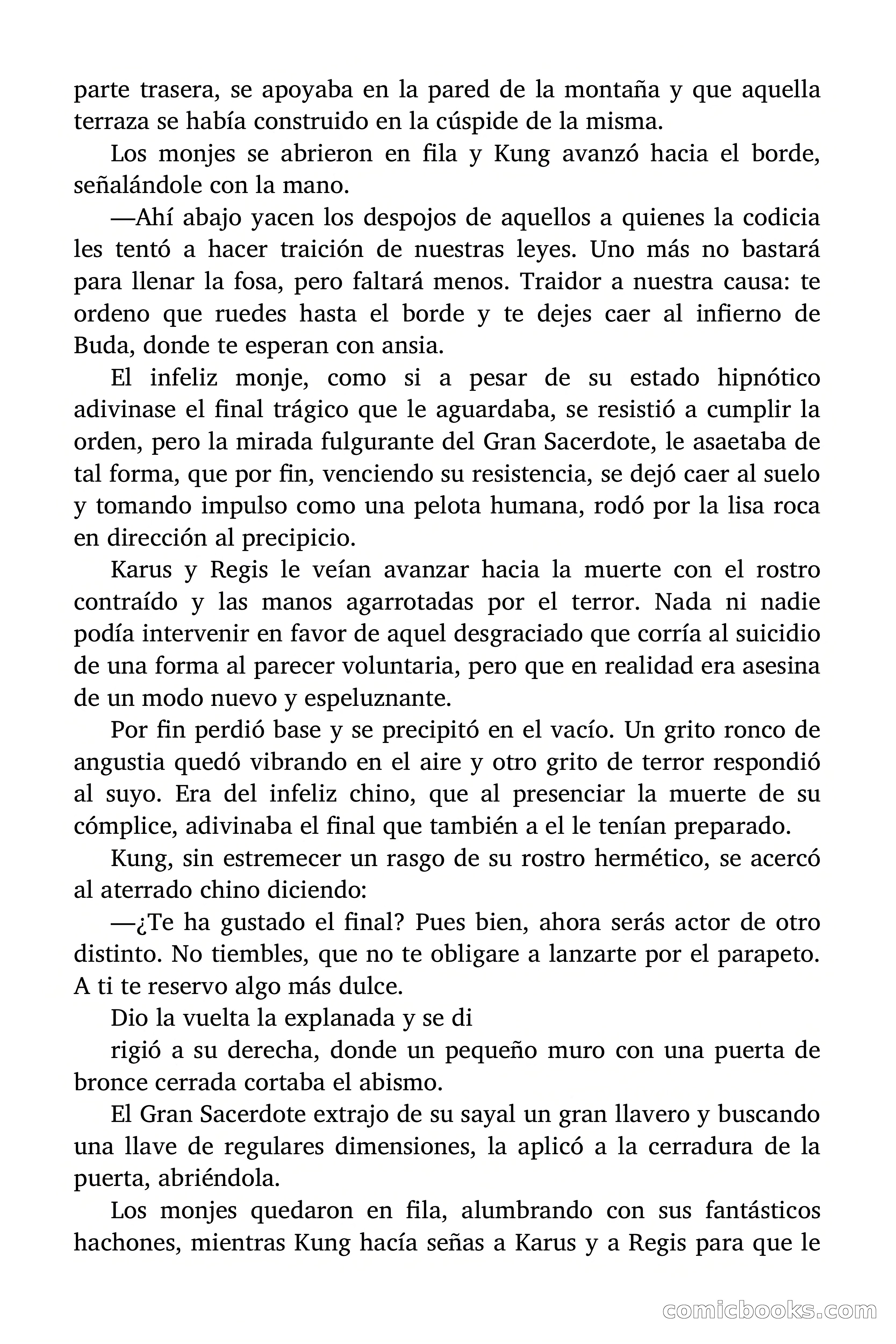 El Dragón de Fuego, Episodio 8: El Gran Sacerdote Mogol — page 37 of 55