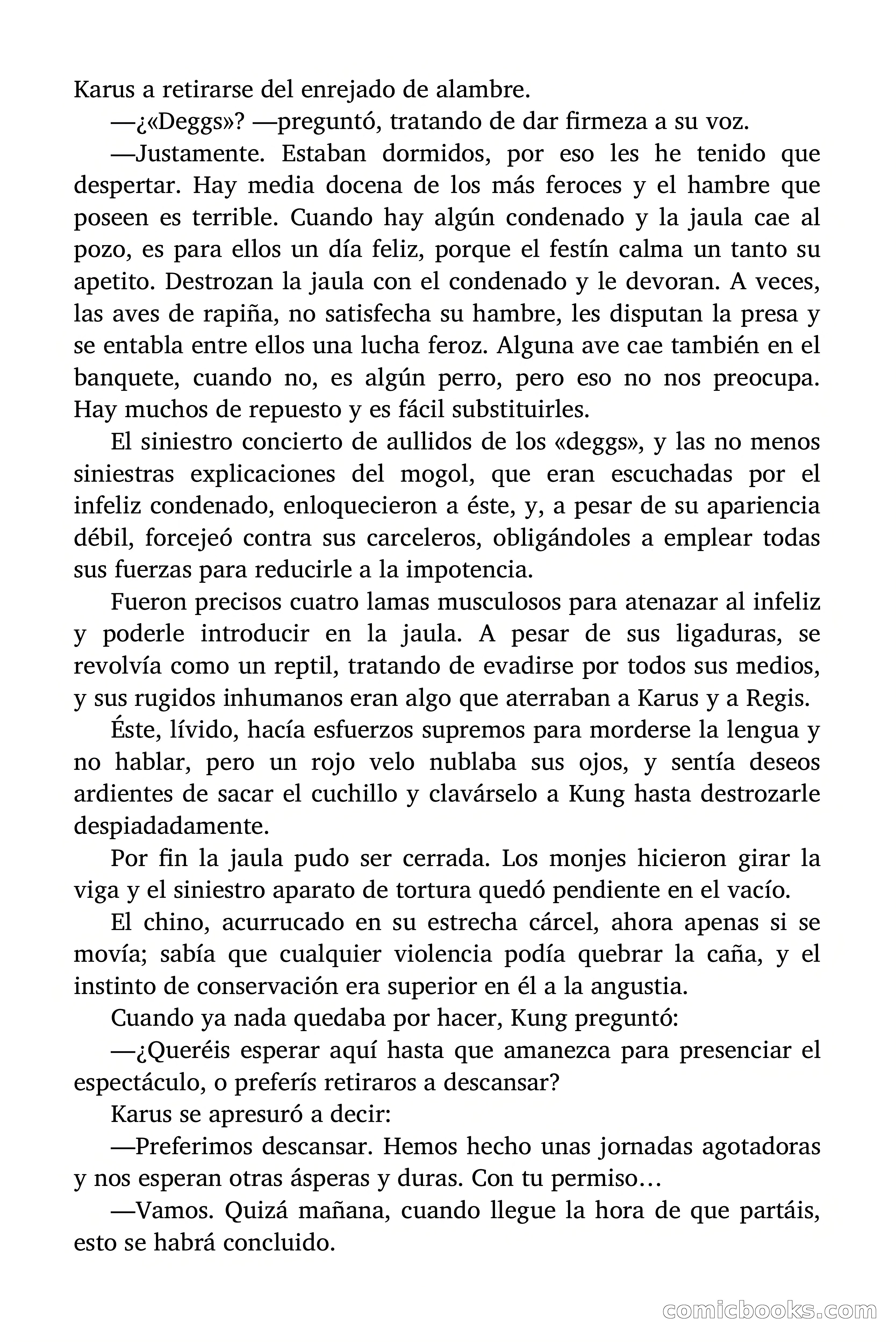 El Dragón de Fuego, Episodio 8: El Gran Sacerdote Mogol — page 40 of 55