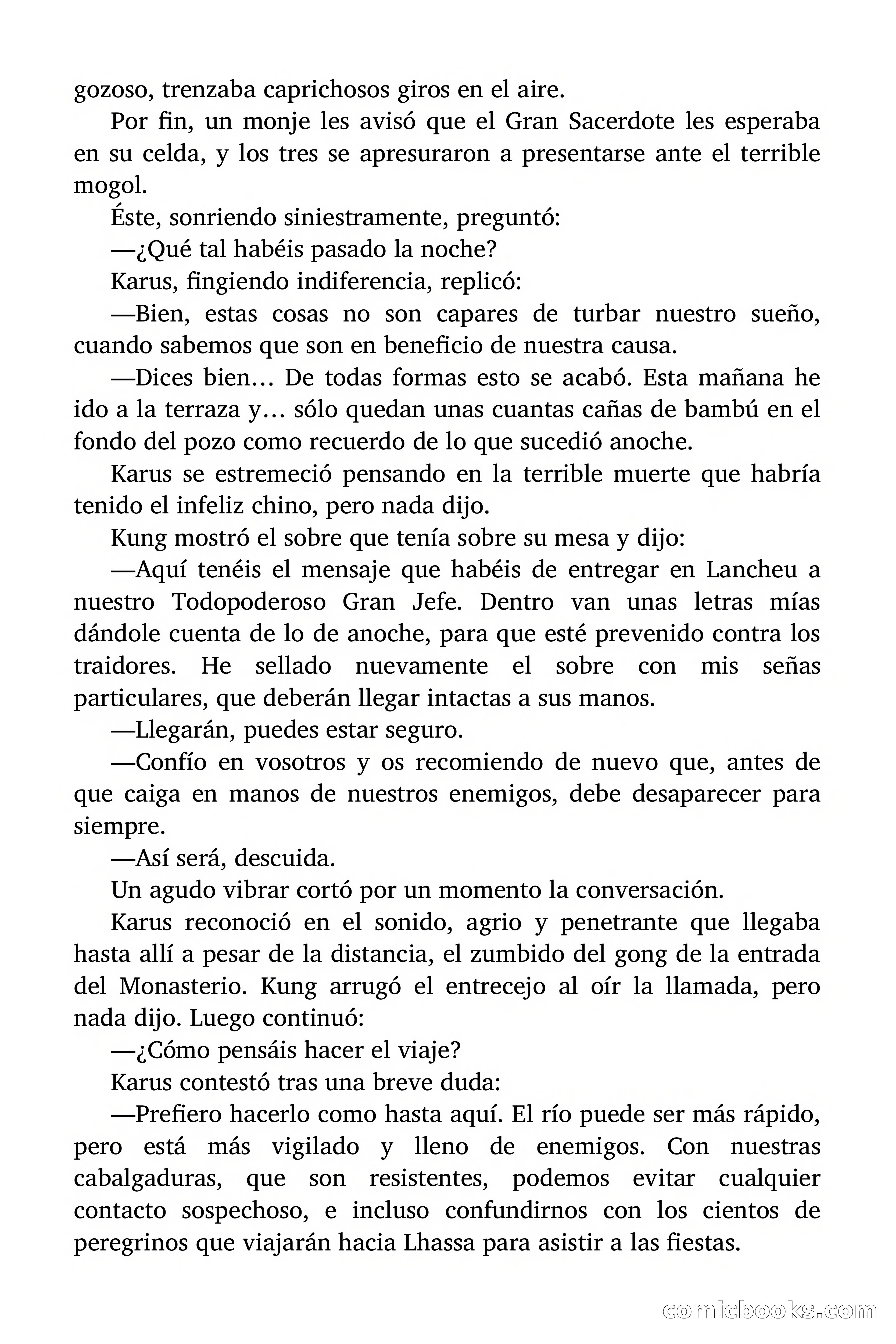 El Dragón de Fuego, Episodio 8: El Gran Sacerdote Mogol — page 43 of 55