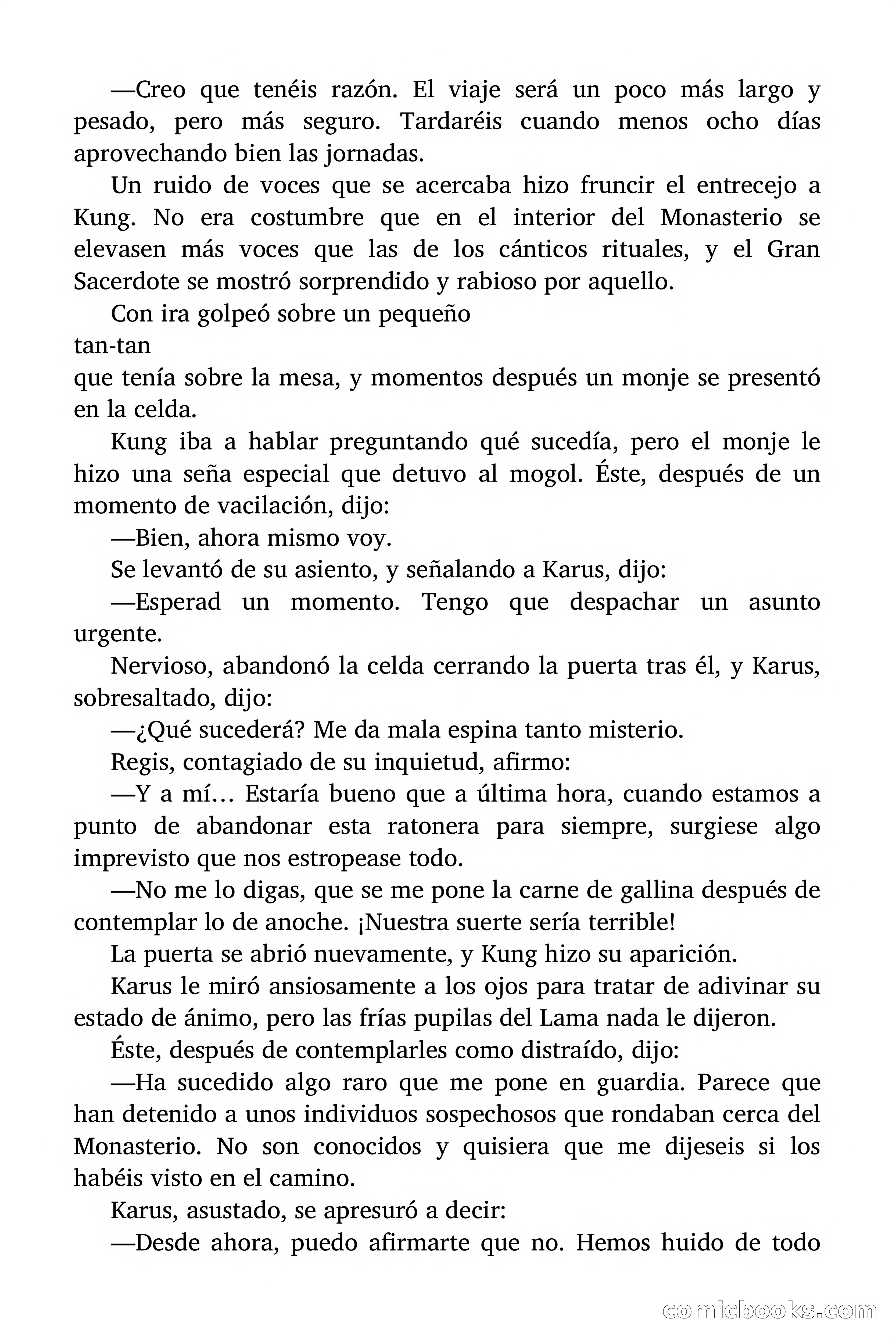 El Dragón de Fuego, Episodio 8: El Gran Sacerdote Mogol — page 44 of 55