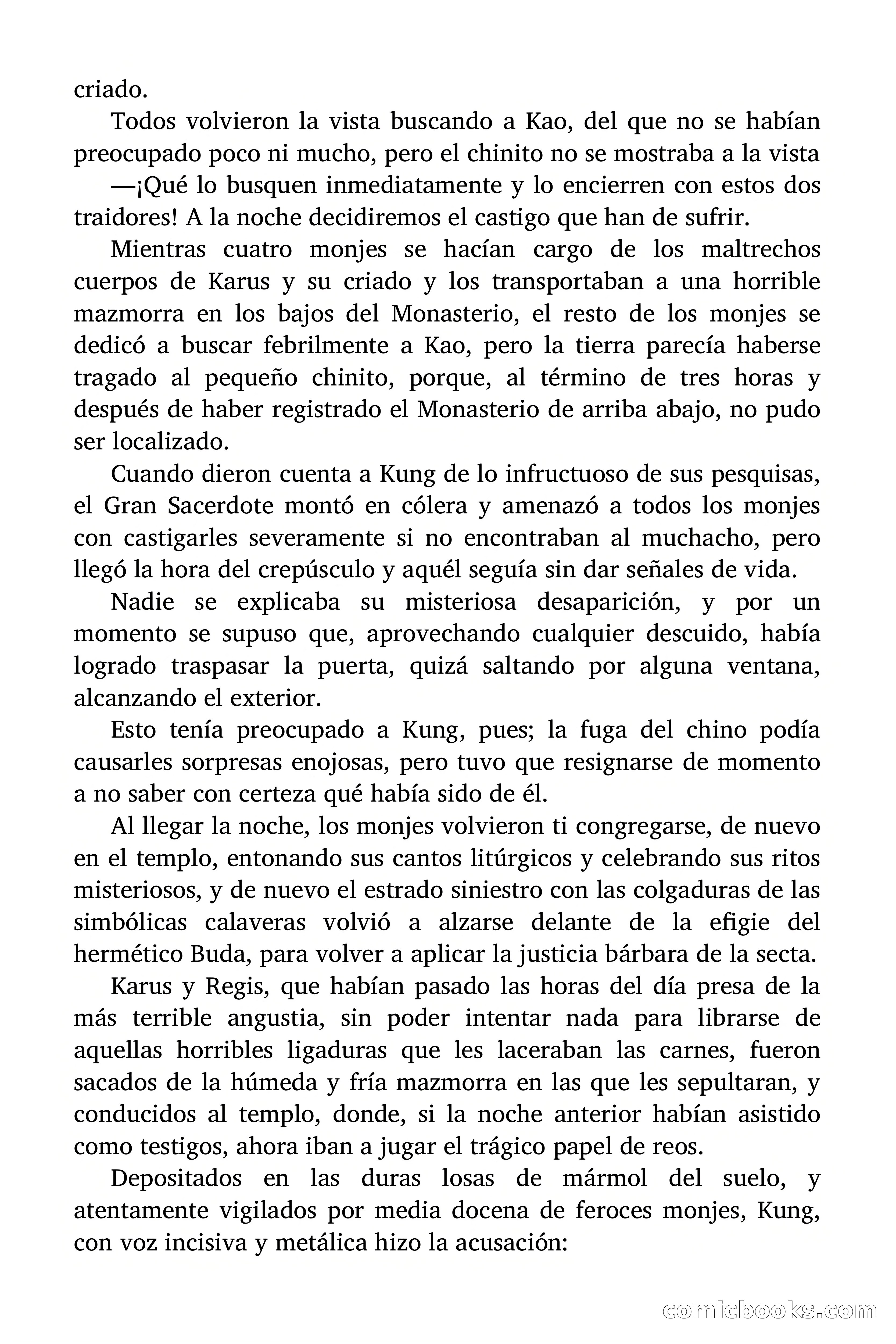 El Dragón de Fuego, Episodio 8: El Gran Sacerdote Mogol — page 48 of 55