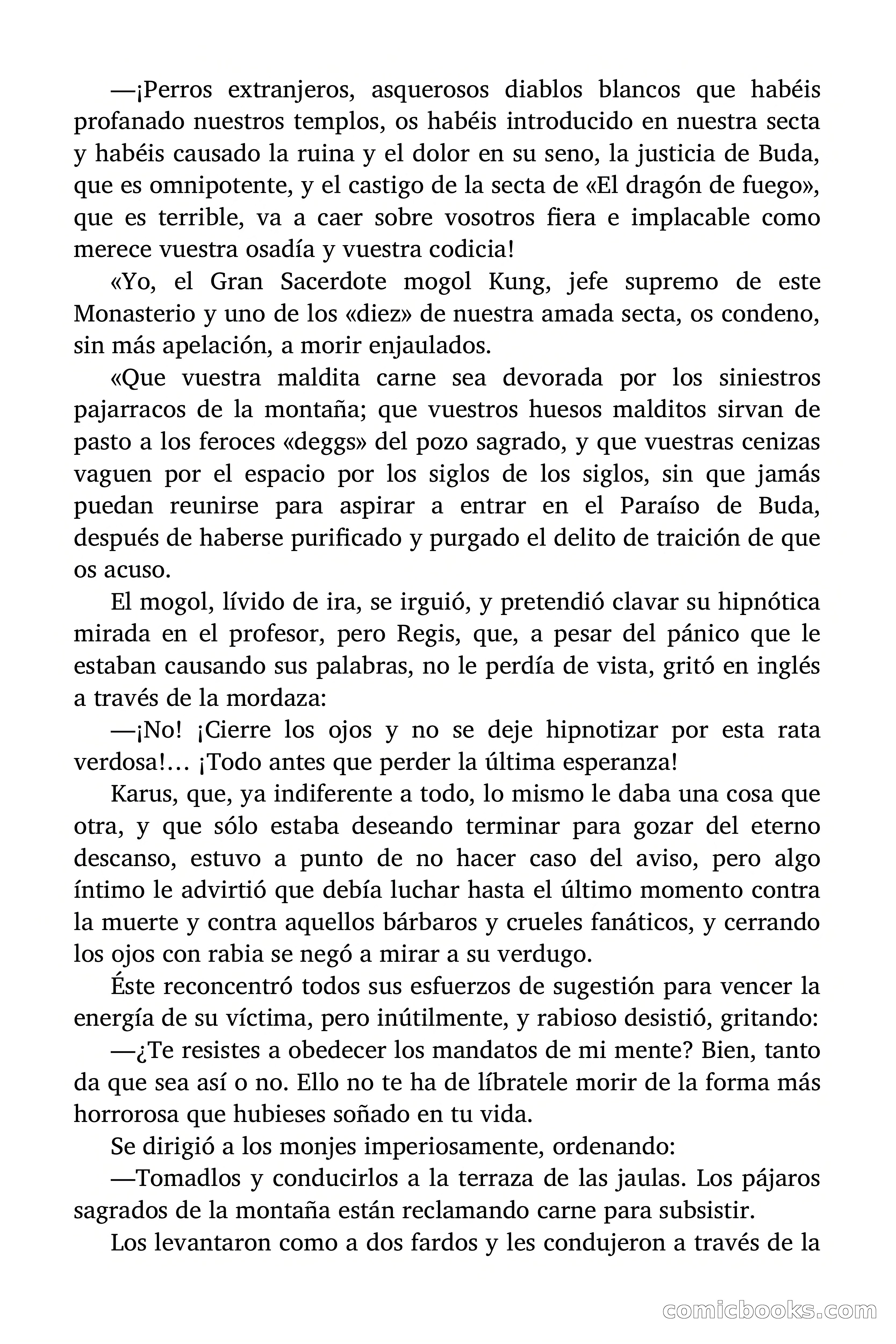El Dragón de Fuego, Episodio 8: El Gran Sacerdote Mogol — page 49 of 55