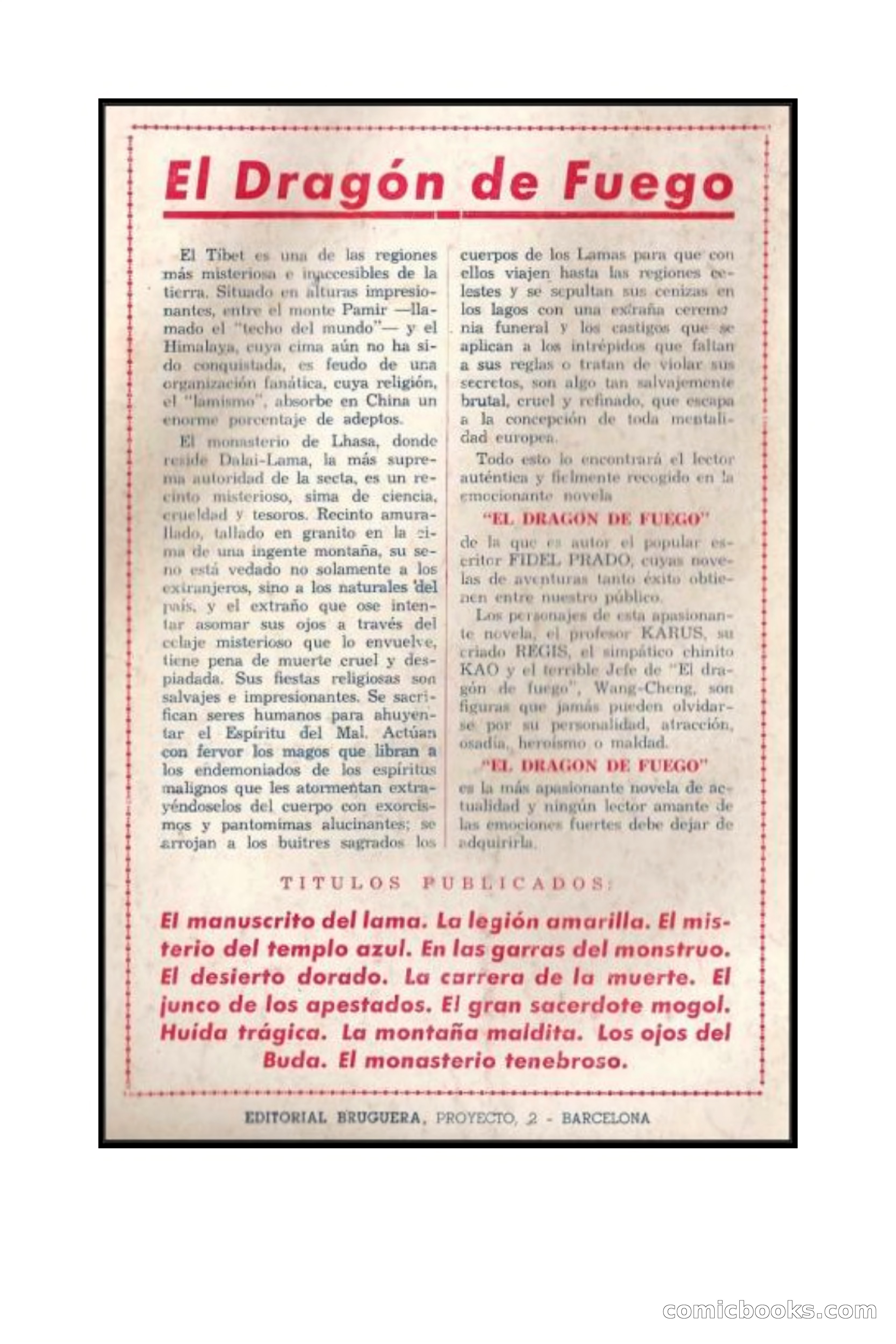 El Dragón de Fuego (The Fire Dragon) — page 53 of 54