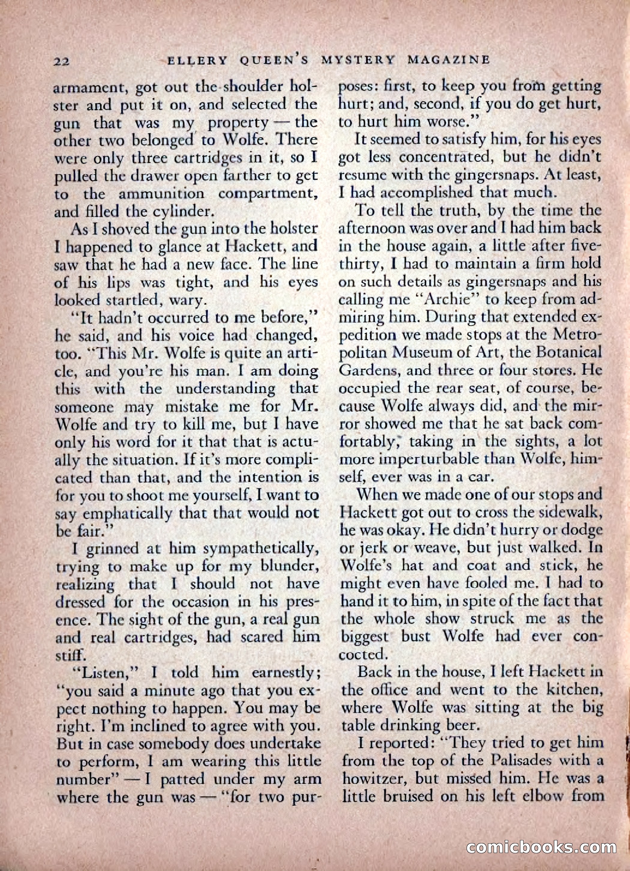 Ellery Queen's Mystery Magazine, February 1948 — page 24 of 148