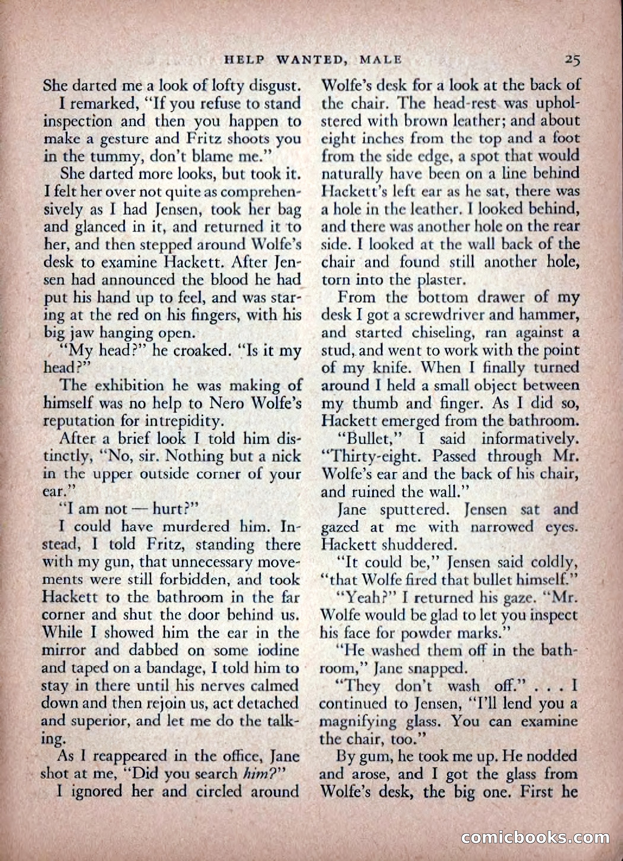 Ellery Queen's Mystery Magazine, February 1948 — page 27 of 148