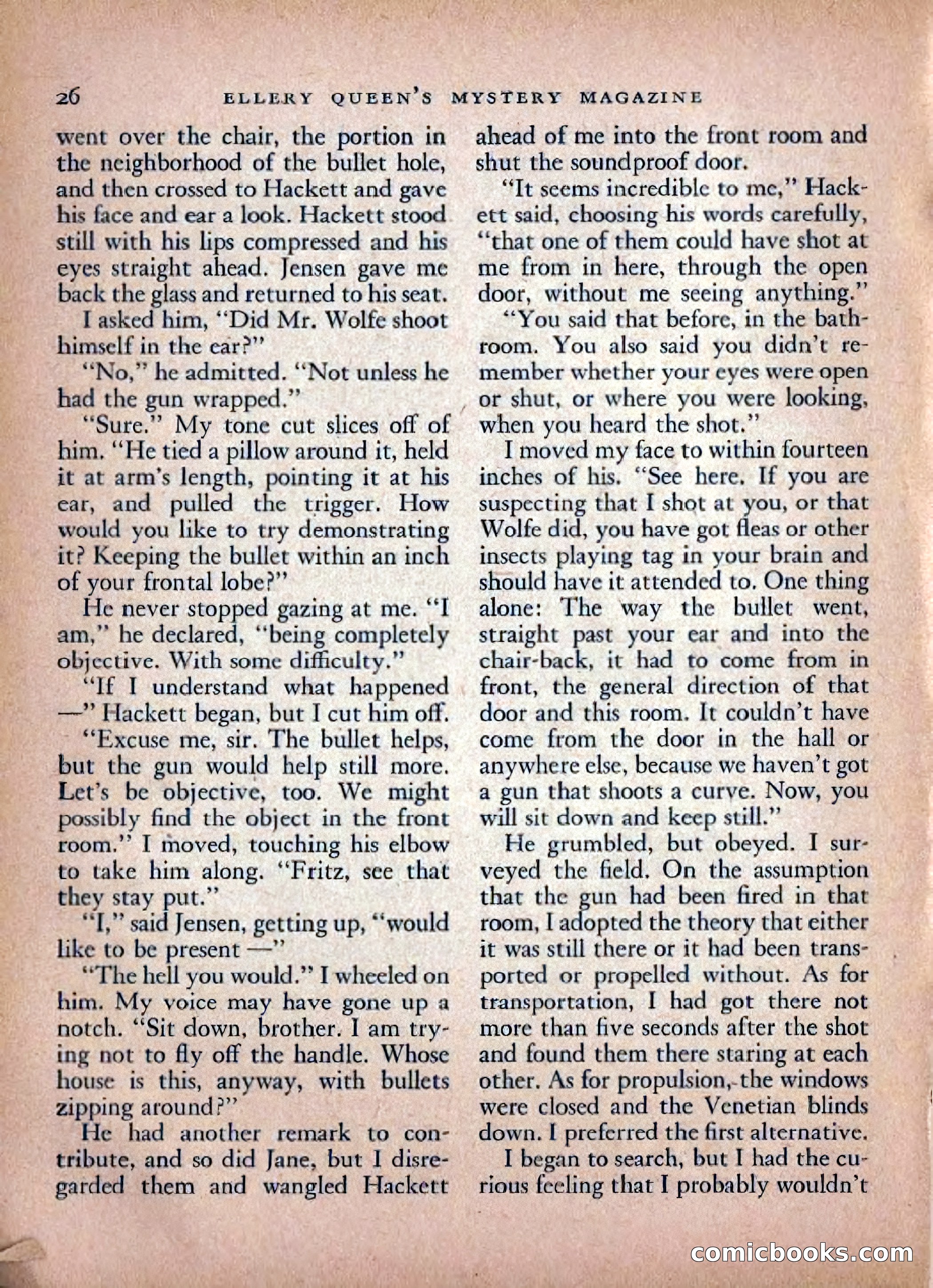 Ellery Queen's Mystery Magazine, February 1948 — page 28 of 148