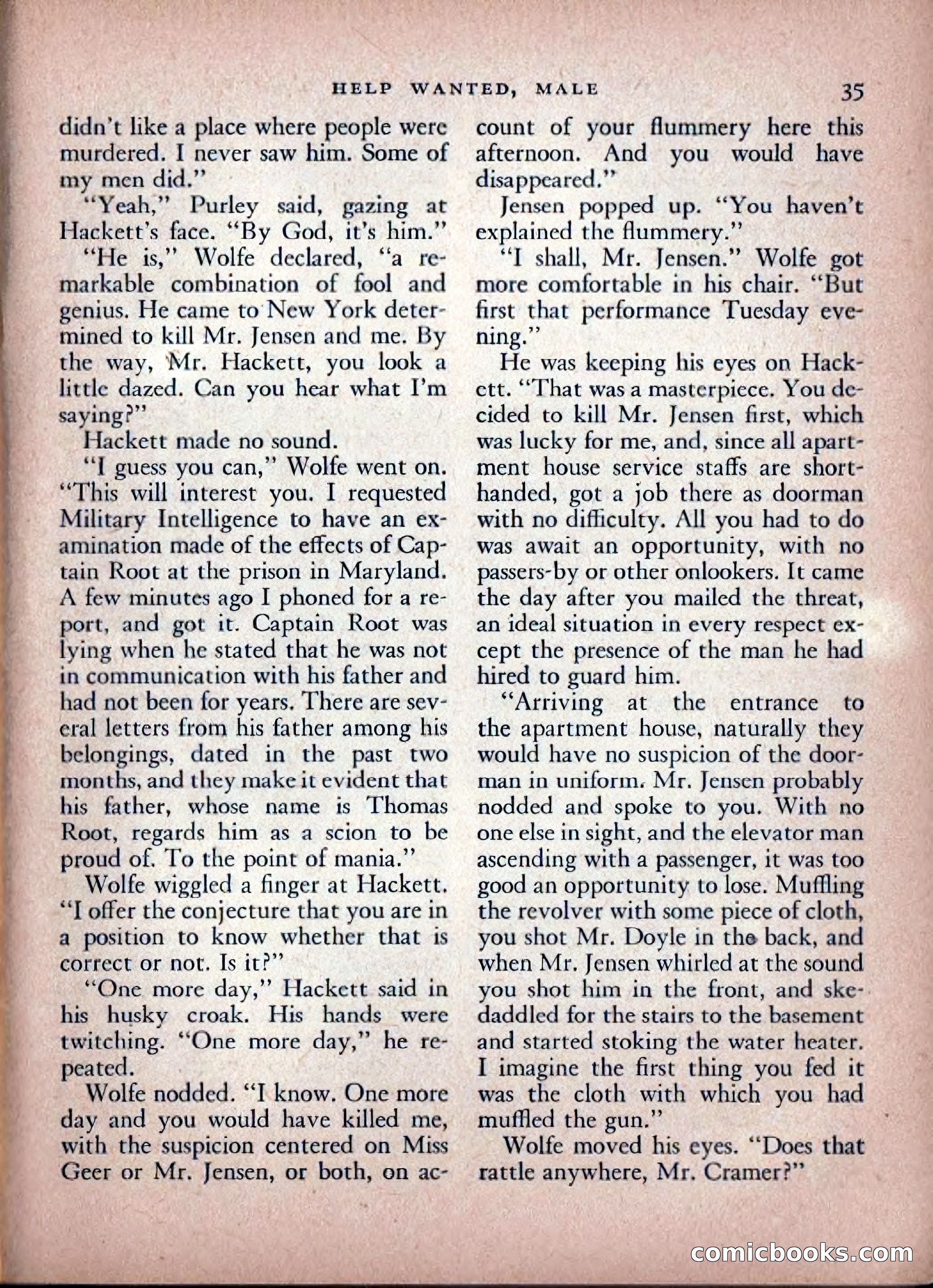 Ellery Queen's Mystery Magazine, February 1948 — page 37 of 148